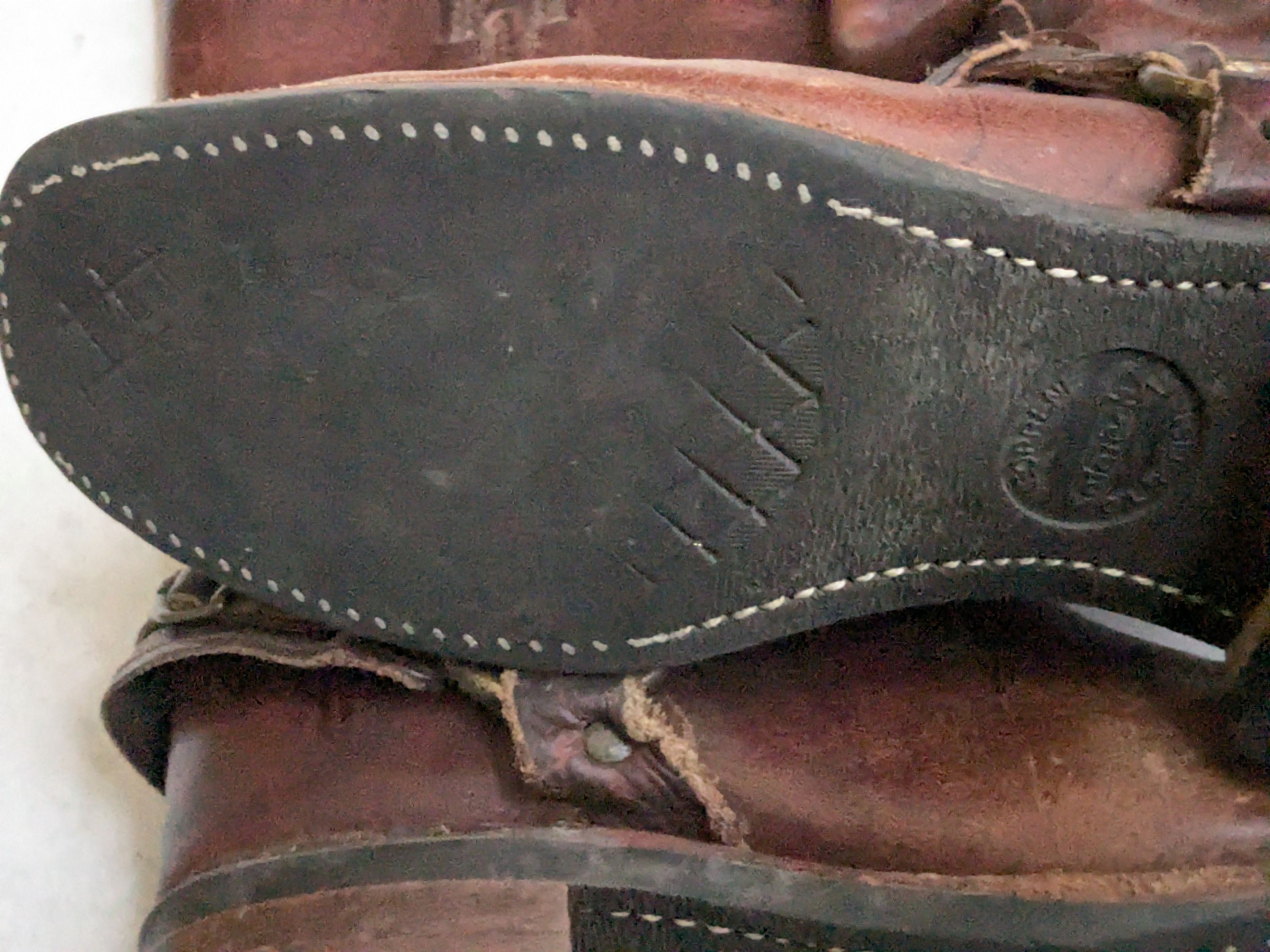 Frye Frye Harness Brown Leather 7.5 M Leather Buckle Punk Size US 7.5 / EU 40-41 - 15 Thumbnail