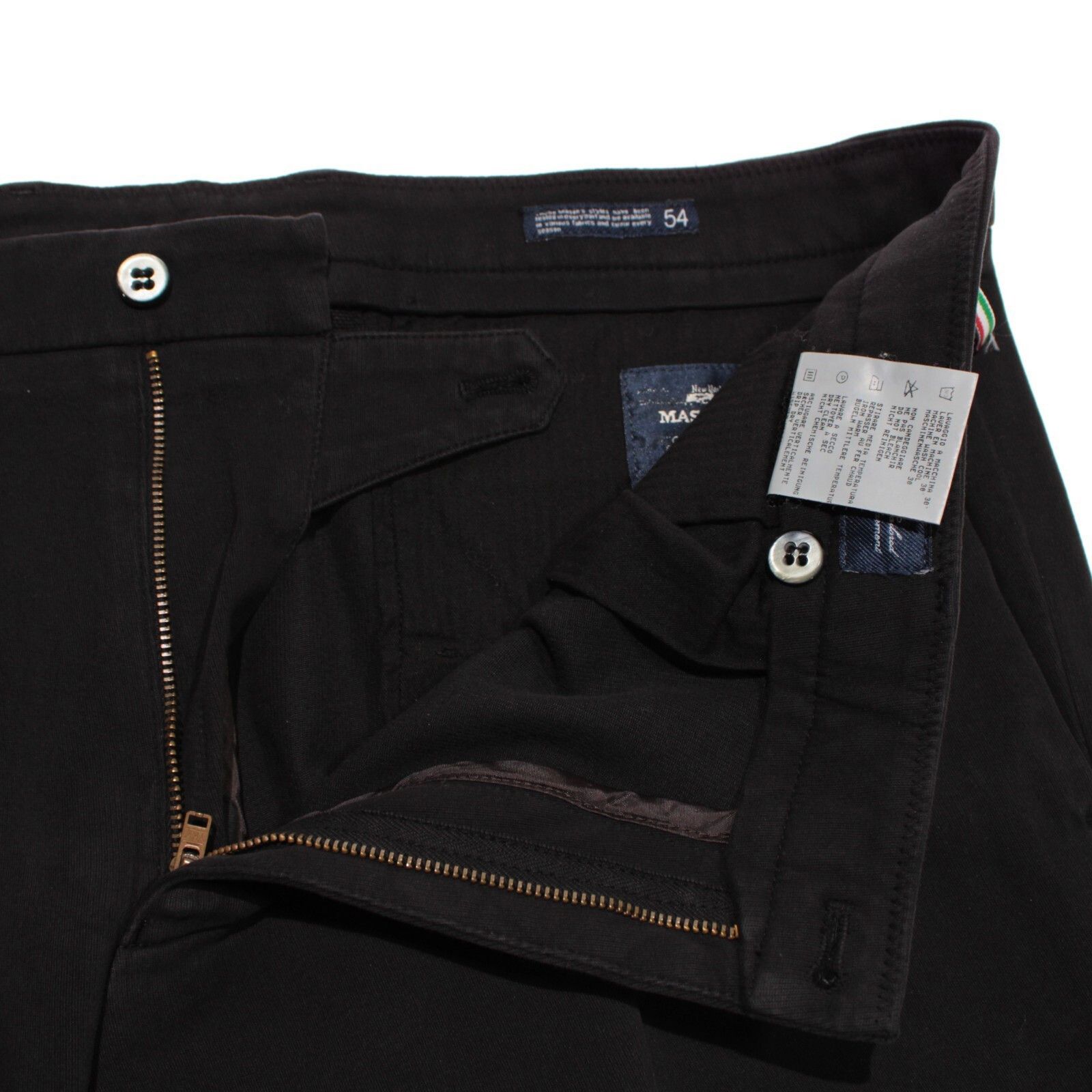 Mason's Mason's New with tags Dress Pants Size 38 US In Black Size US 38 / EU 54 - 3 Thumbnail