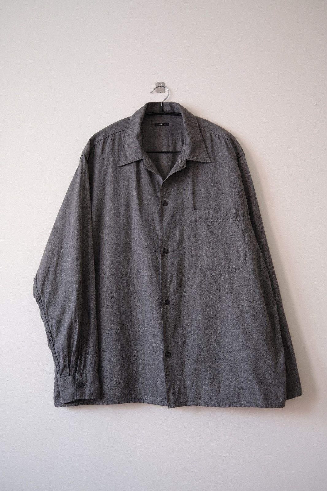 Comoli Open Collar Shirt - SS22 - V01-02020 | Grailed