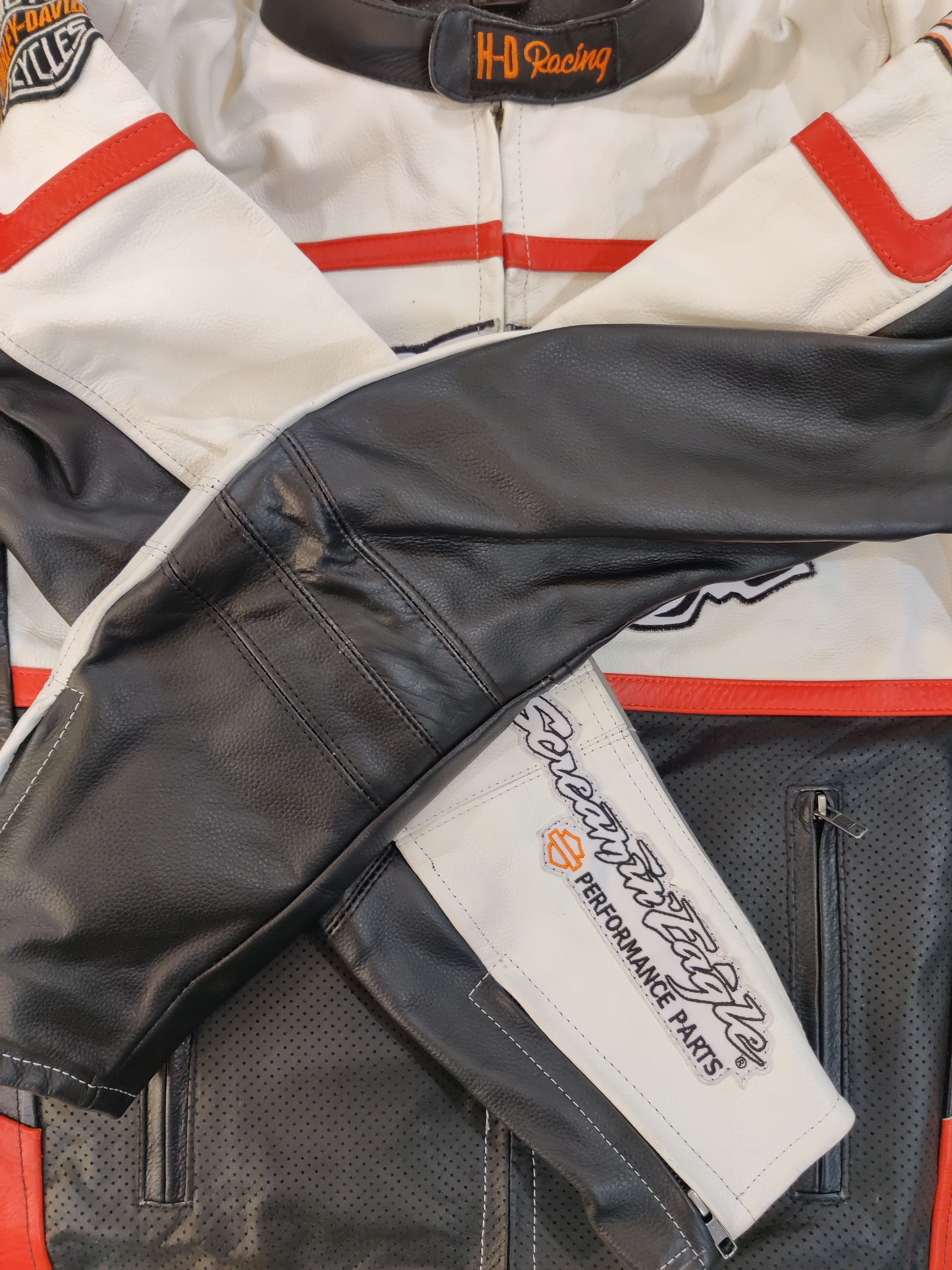 Harley Davidson Harley Davidson Vintage Leather Jacket Size US M / EU 48-50 / 2 - 3 Thumbnail