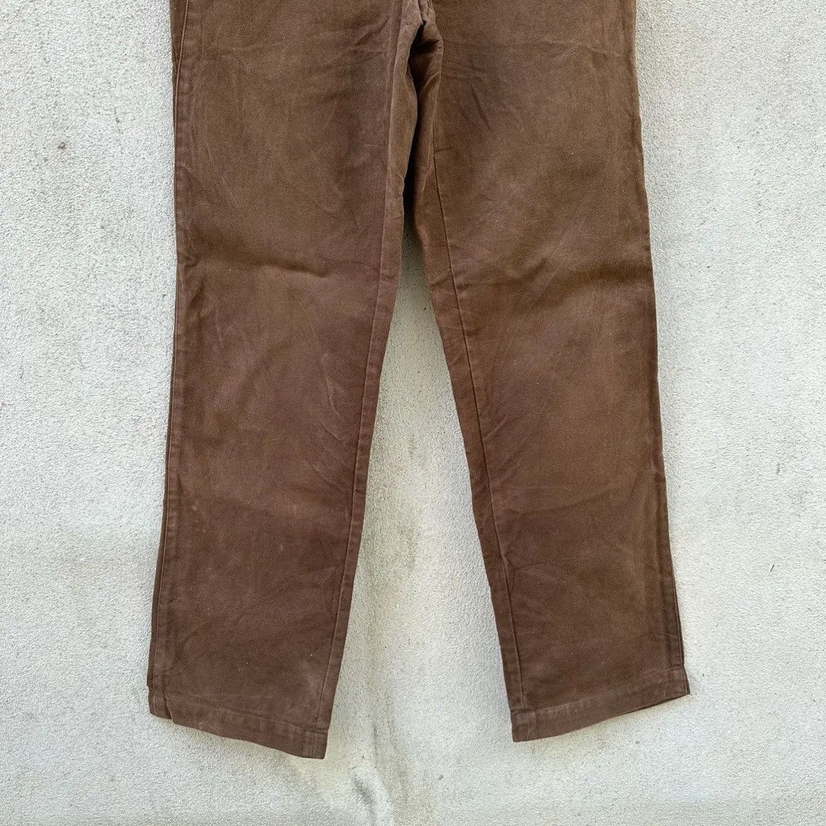 Buckle Black GABARDINE BUCKLE BACK TROUSERS JAPANESE VTG SUSPENDERS PANTS Size US 30 / EU 46 - 5 Thumbnail