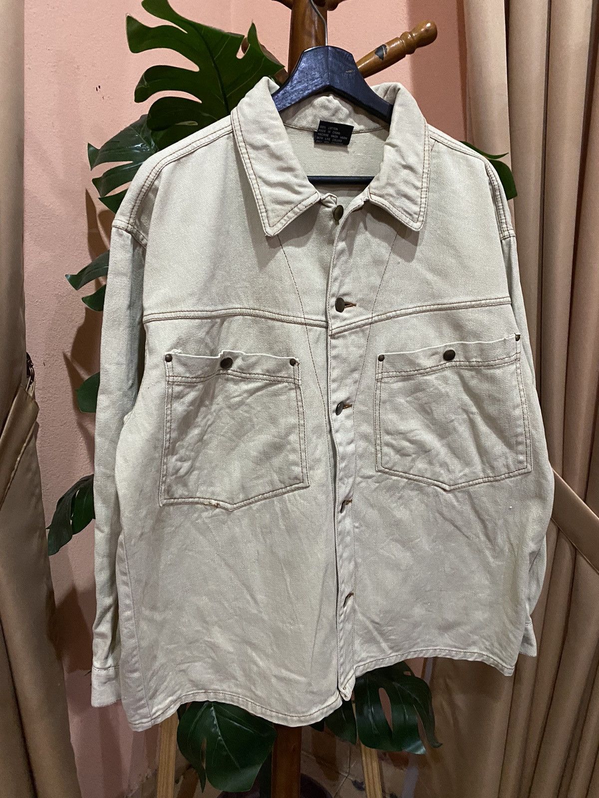Other Under Pressure Workwear-Inspired Canvas Shirt Jacket Size US M / EU 48-50 / 2 - 5 Thumbnail
