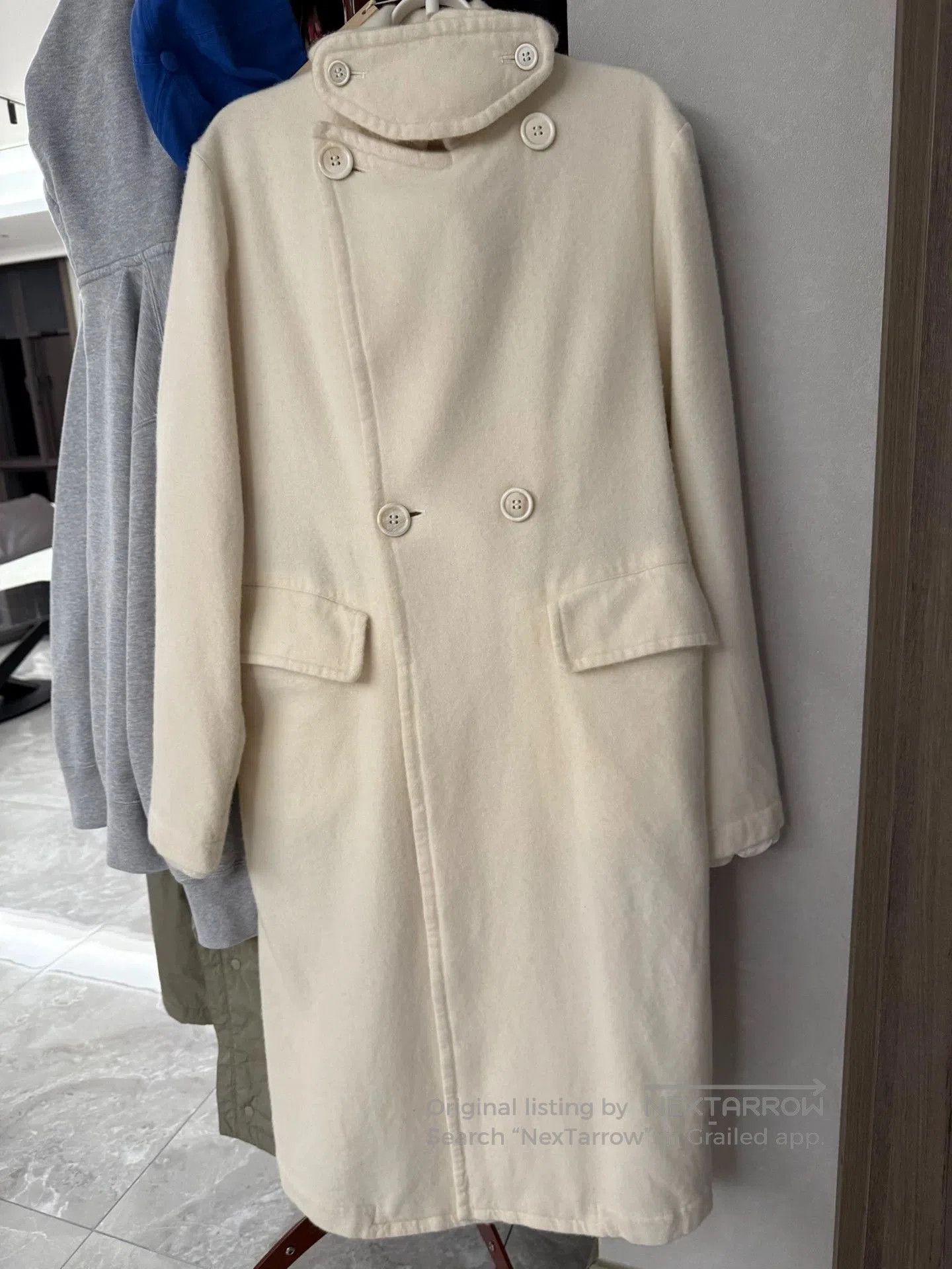 Comme des Garcons Comme des Garçons TAO White Wool Coat. Size US M / EU 48-50 / 2 - 1 Thumbnail