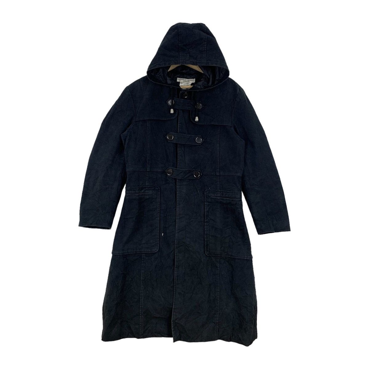 KATHARINE HAMNETT London Fashion Designer Long Coat Jacket