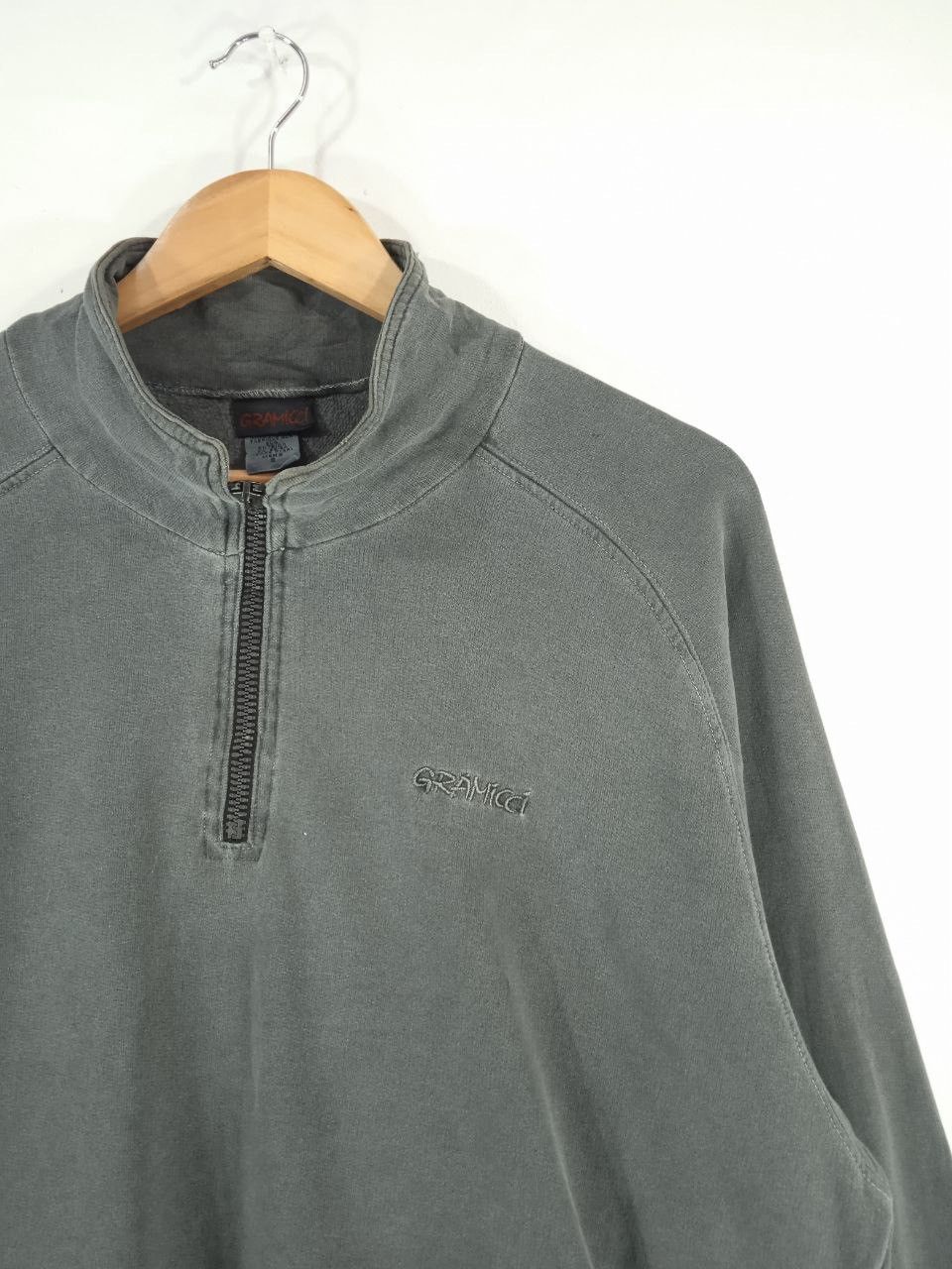 Gramicci Vintage Faded Gramicci Half Zipper Sweatshirt Size US S / EU 44-46 / 1 - 3 Thumbnail
