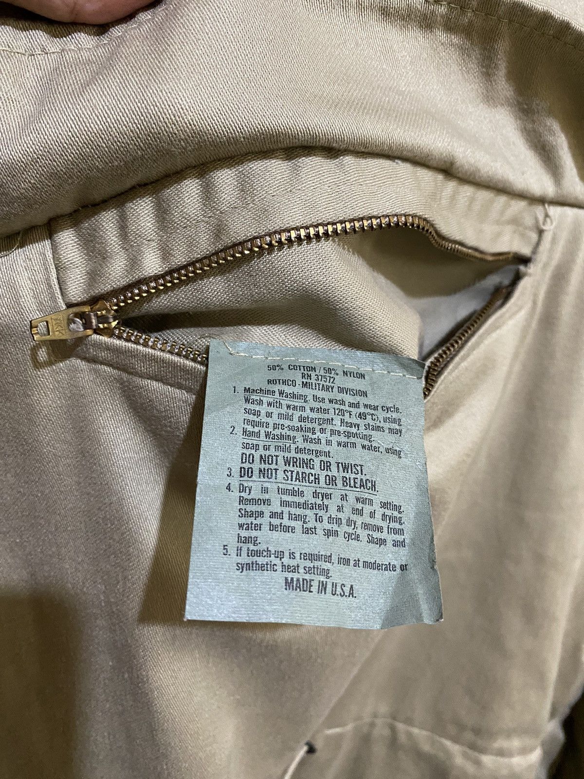 Vintage VINTAGE SMOKE ANORAK JACKET US ARMY Size US L / EU 52-54 / 3 - 2 Thumbnail