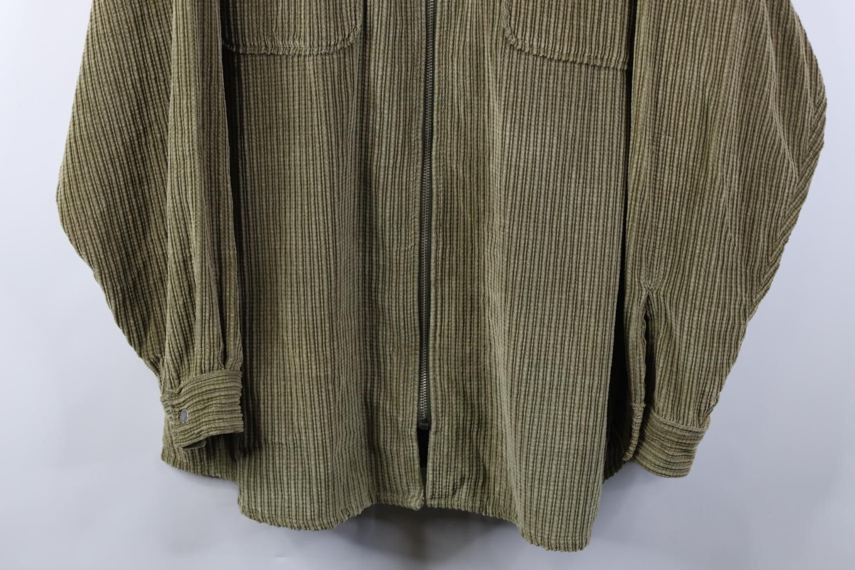 Vintage Vintage 90s Streetwear Fit Corduroy Shirt Jacket Jac Shirt Size US XL / EU 56 / 4 - 3 Thumbnail