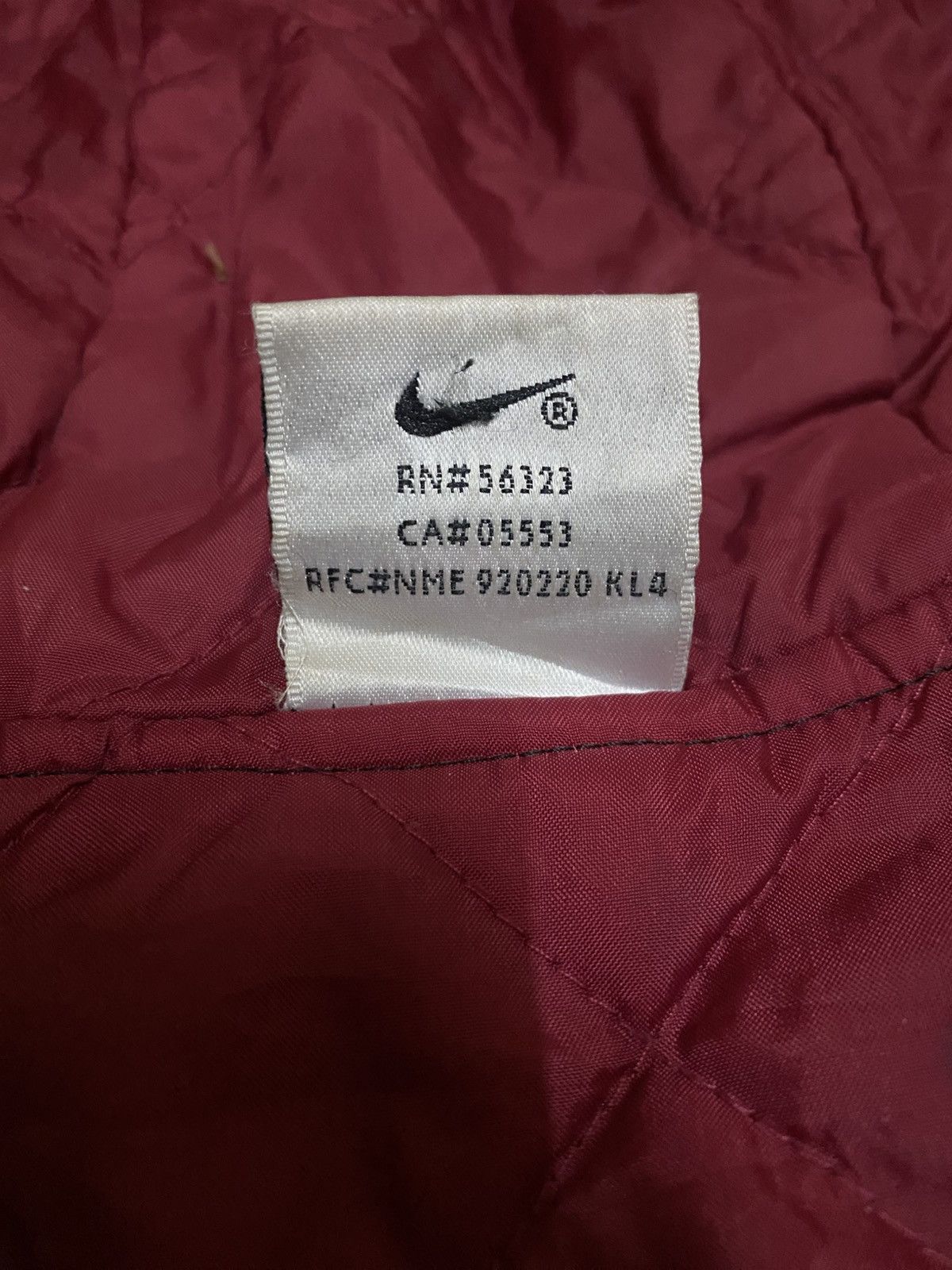 Nike Vintage 90s Nike Swoosh Big Logo Drawstring Coach Jacket Size US M / EU 48-50 / 2 - 10 Thumbnail