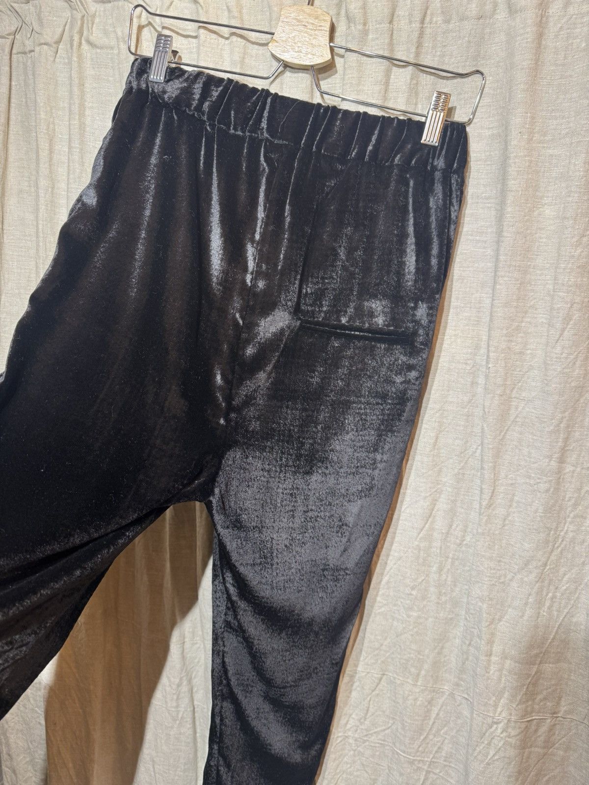 Damir Doma damir doma black silk velvet runway pants fw17 XS WO Size 25" / US 0 / IT 36 - 5 Thumbnail
