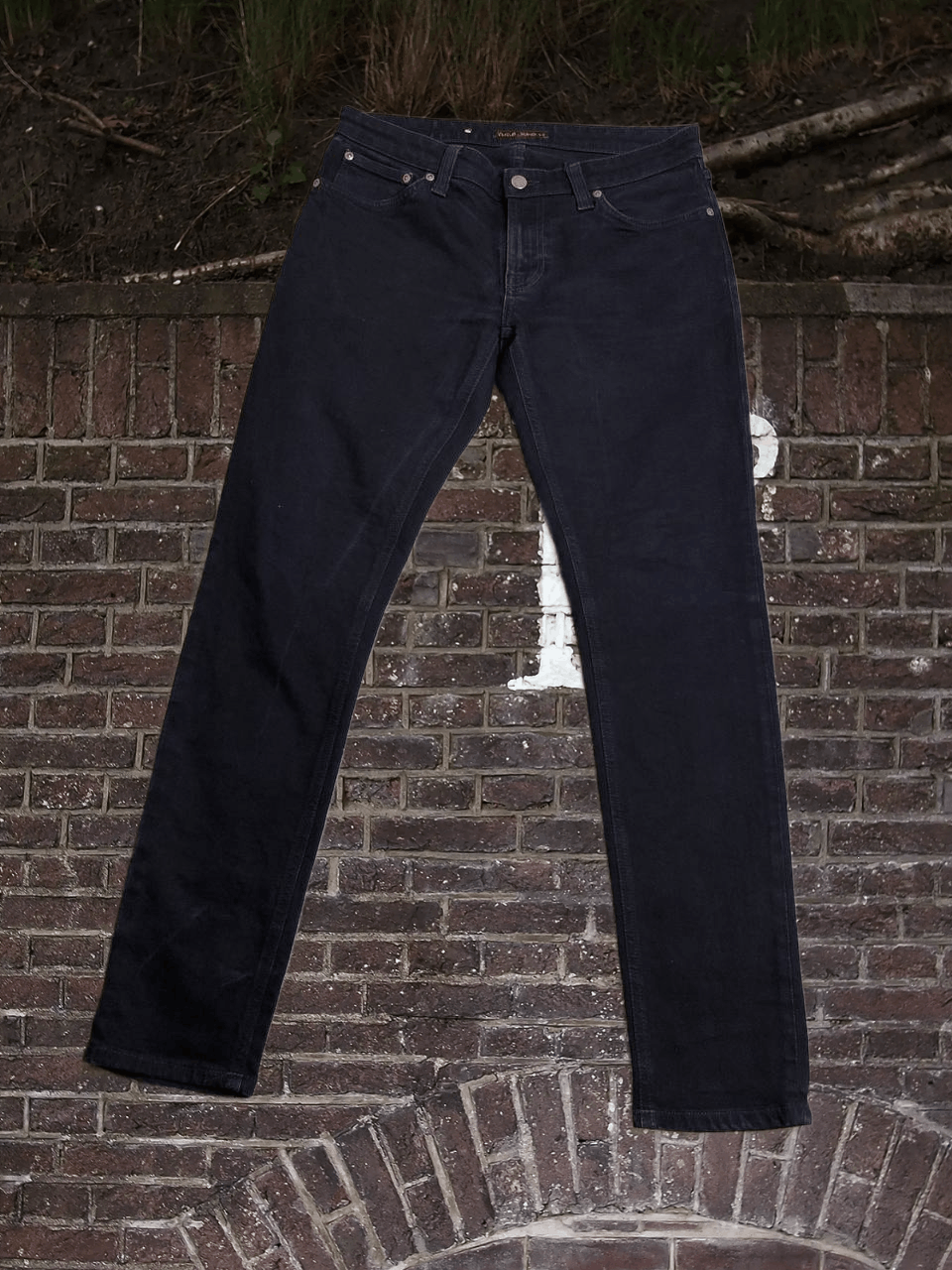 Nudie Jeans Nudie Jeans Black Organic Men's Fashion Bottoms Size US 32 / EU 48 - 1 Thumbnail