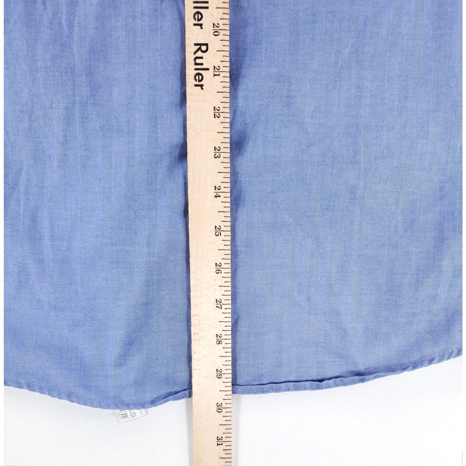 Eton Eton Long Sleeve Shirt OCBD Ganghester 1928 Blue 15.5/39 Mens Size US L / EU 52-54 / 3 - 5 Thumbnail