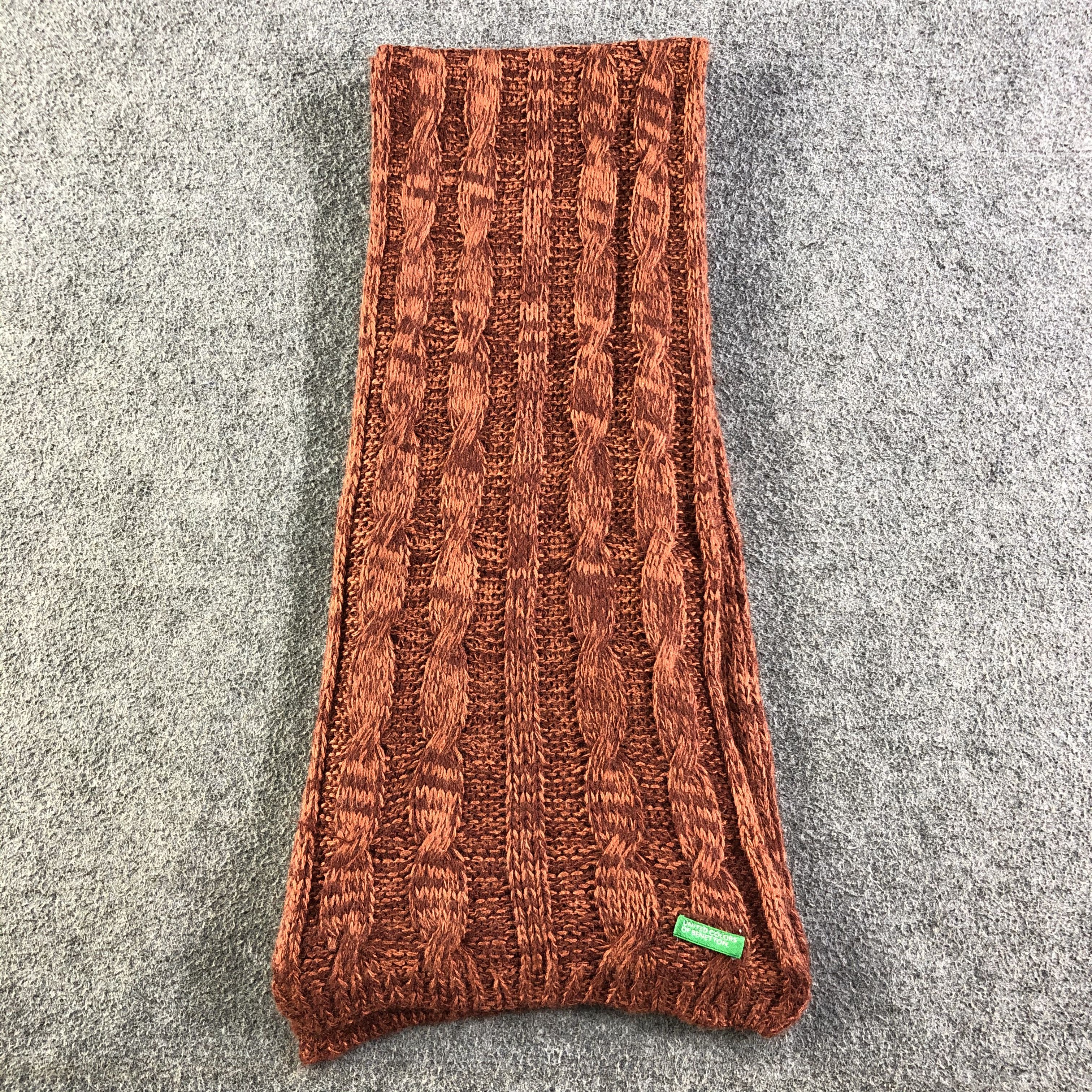 United Colors Of Benetton United Colors Of Benetton Scarf / Muffler / Neckwear P541 Size ONE SIZE - 3 Thumbnail