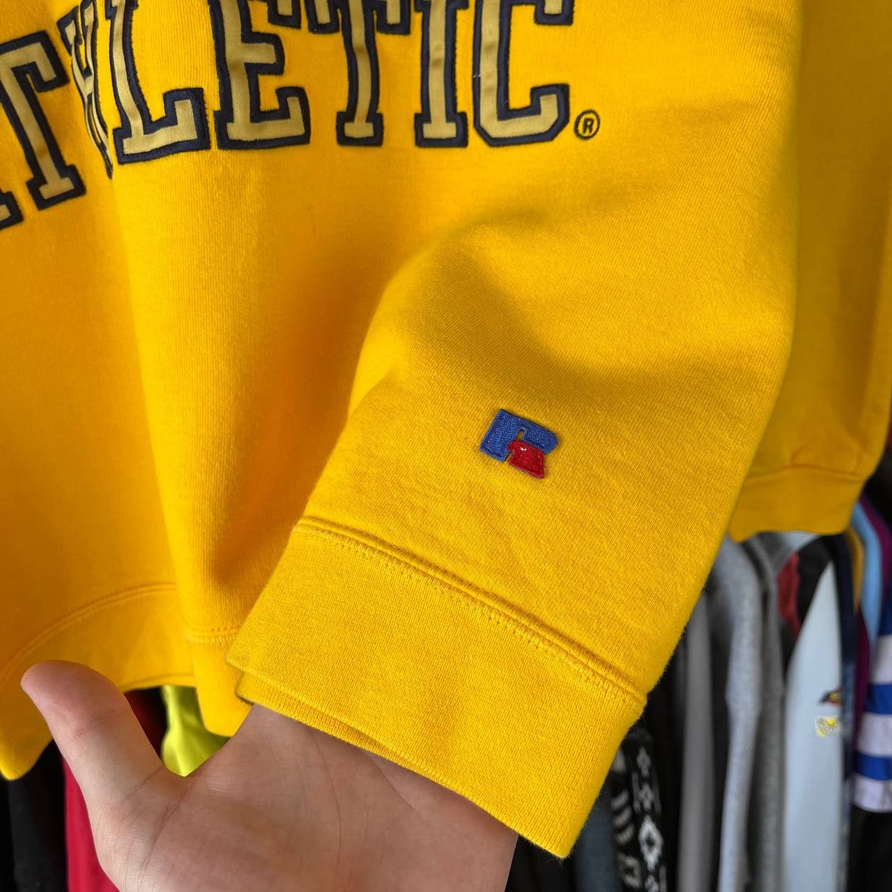Russell Athletic 90s Russell Athletic Big Logo Baggy Relaxed Fit Sweatshirt Size US M / EU 48-50 / 2 - 4 Thumbnail