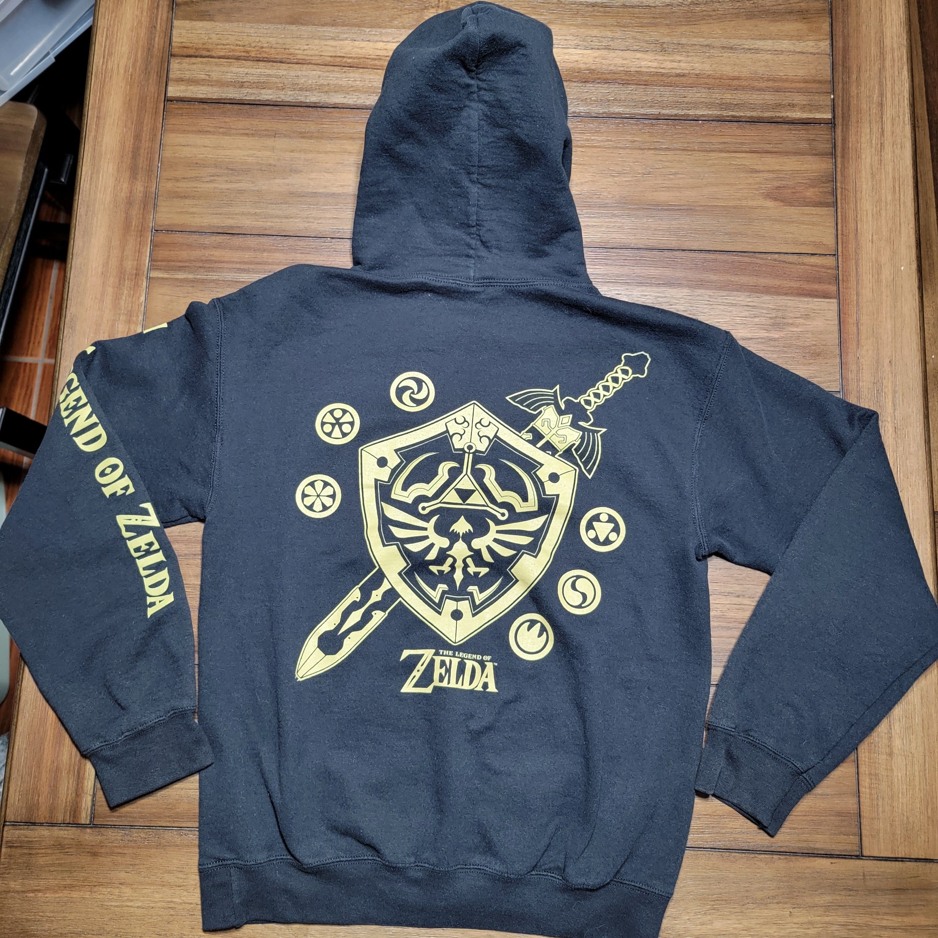 Other Legend Of Zelda LS Pullover Black Hoodie - Size Small Size US S / EU 44-46 / 1 - 1 Thumbnail