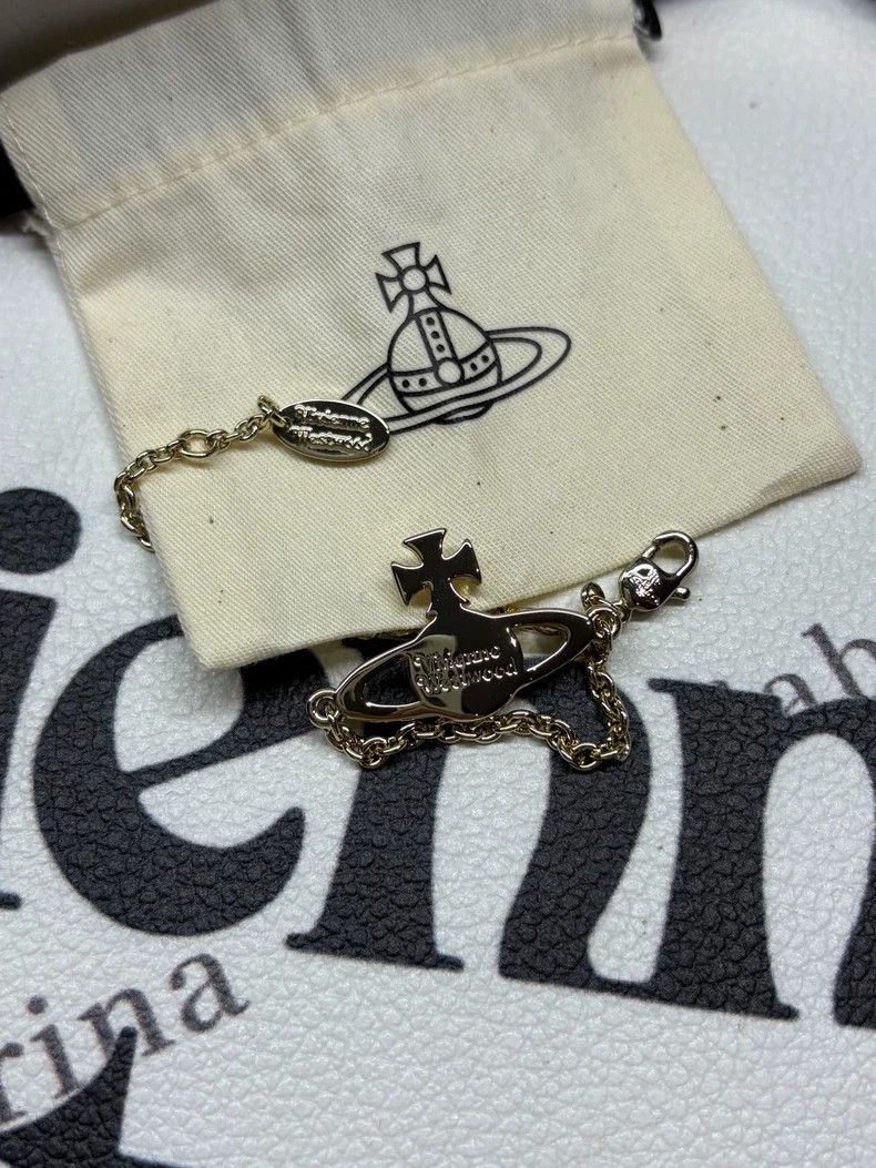 Vivienne Westwood Vivienne Westwood Lady Mei Bracelet-Gold Size ONE SIZE - 6 Thumbnail