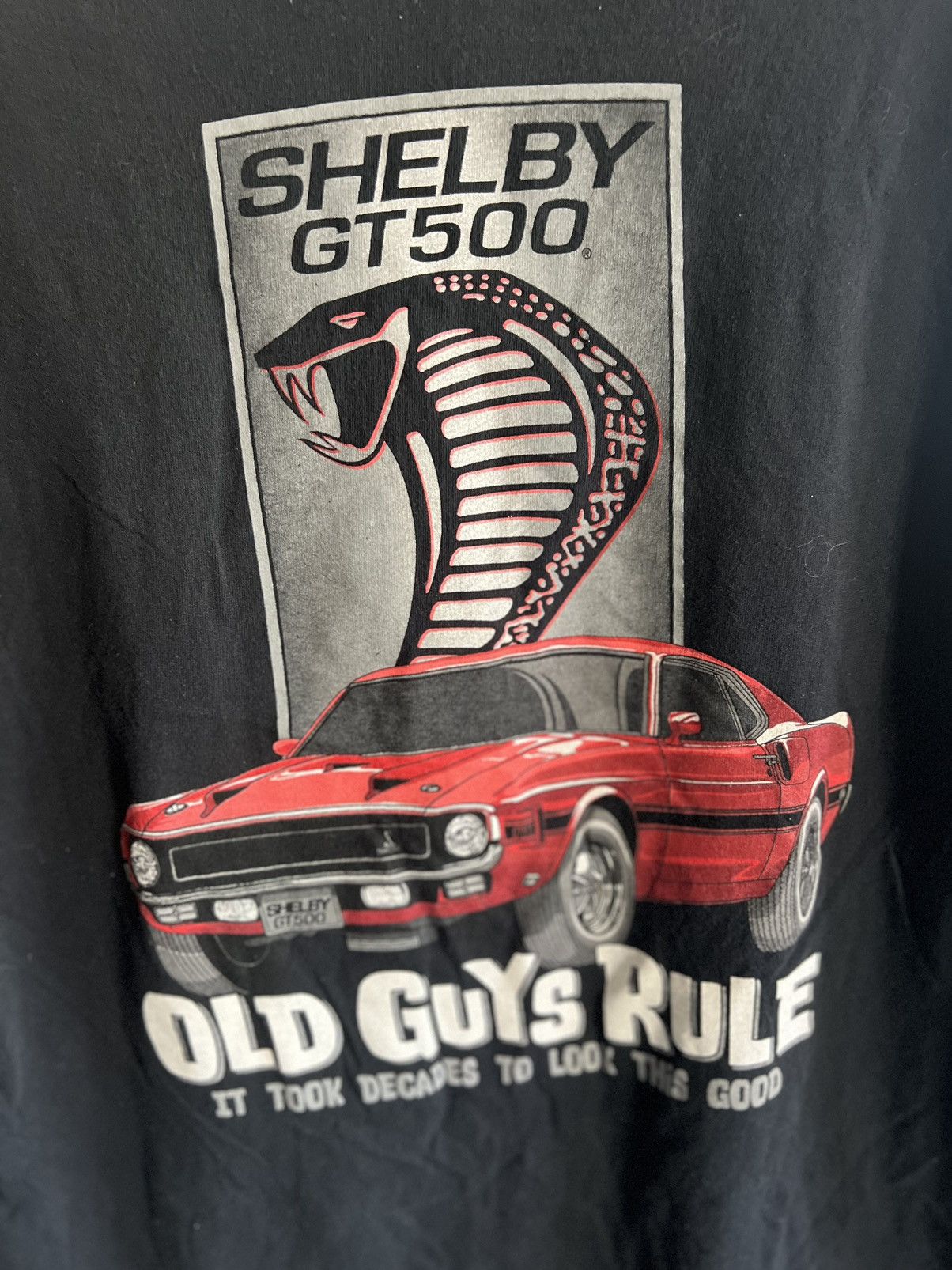 Vintage Shelby cobra old guys rule vintage tee Size US XL / EU 56 / 4 - 2 Thumbnail