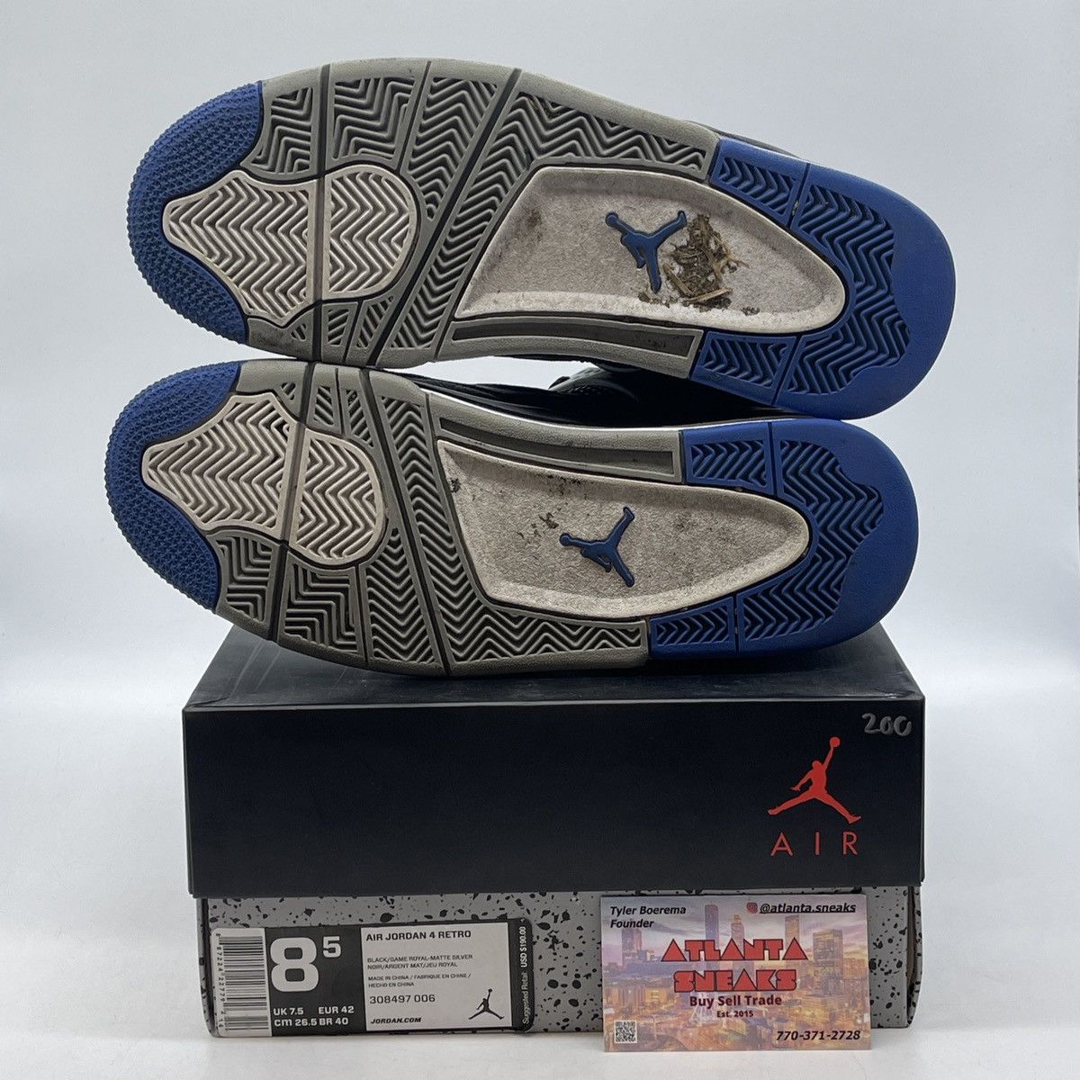 Jordan Brand Air Jordan 4 Motorsport alternate Size US 8.5 / EU 41-42 - 7 Thumbnail