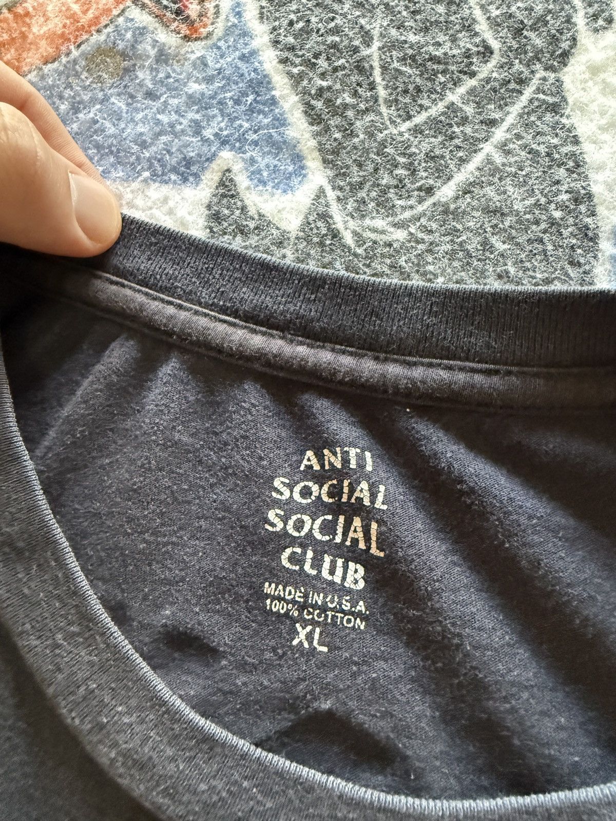 Anti Social Social Club Anti social social club tee Size US L / EU 52-54 / 3 - 6 Thumbnail