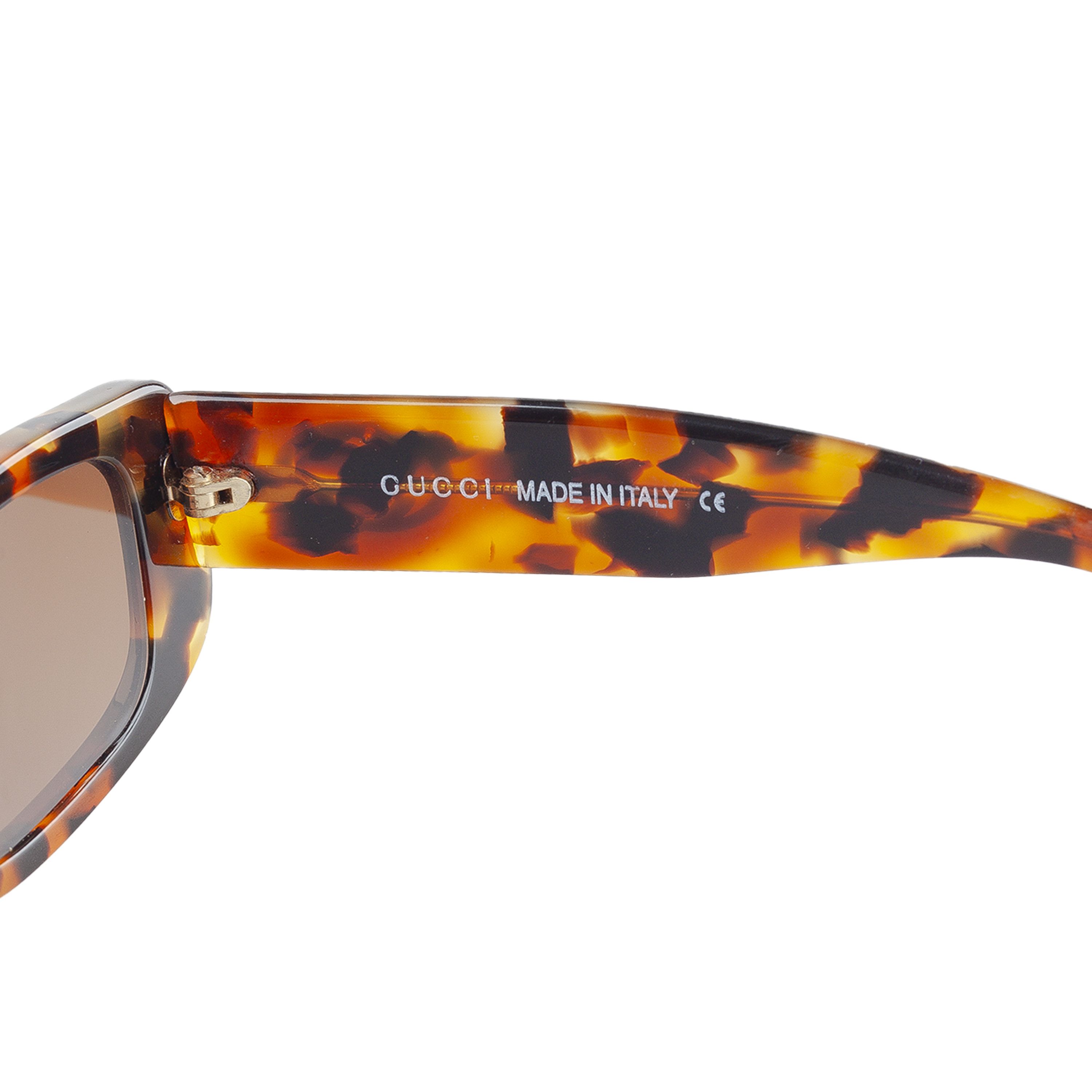 Gucci Gucci GG 20409/S D19 Tortoise Vintage Sunglasses Size ONE SIZE - 6 Thumbnail
