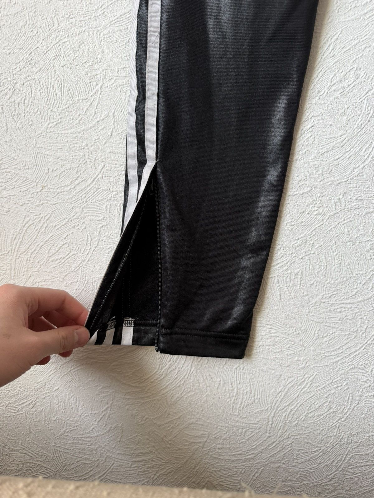 Adidas Shiny Slim Fit Pants Size US 28 / EU 44 - 4 Thumbnail