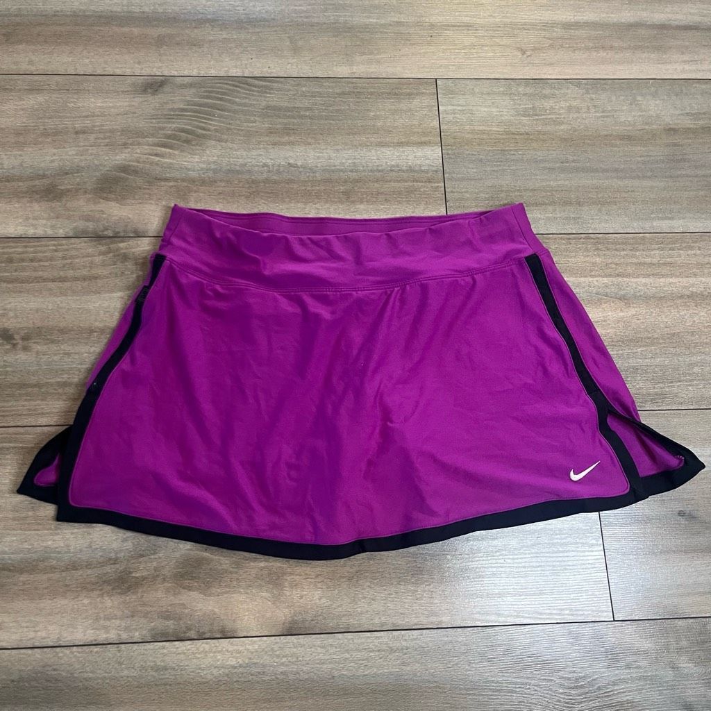 Nike Nike Purple Athletic Tennis Skirt Women Medium Bin K-17 Size 30" / US 8 / IT 44 - 1 Thumbnail