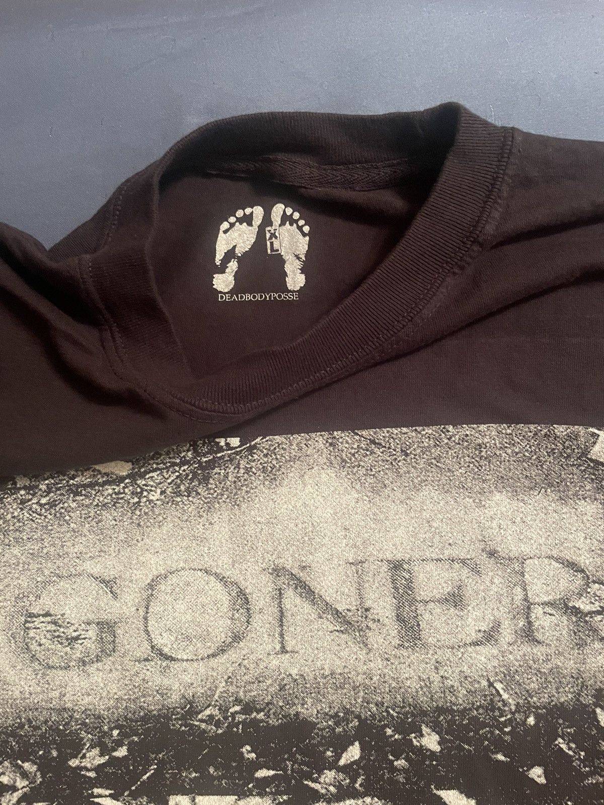 Drain Gang × Haunted Mound Gonerville / Turnabout - 1st ever Goner t shirt XL NEW Size US XL / EU 56 / 4 - 2 Thumbnail
