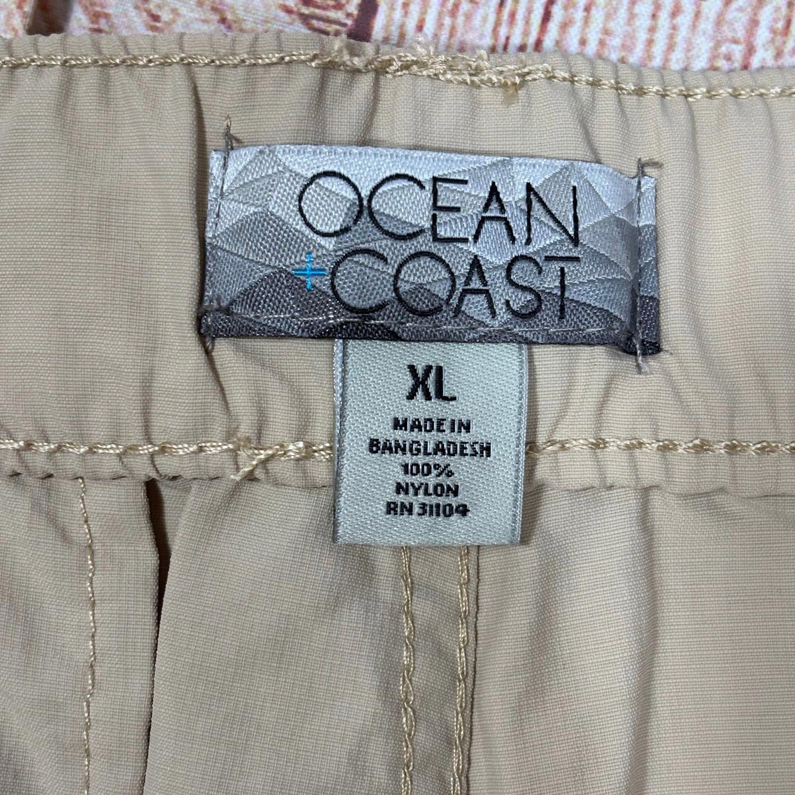 Other Ocean + Coast Boys Beige Nylon Shorts XL Size US 26 / EU 42 - 5 Thumbnail