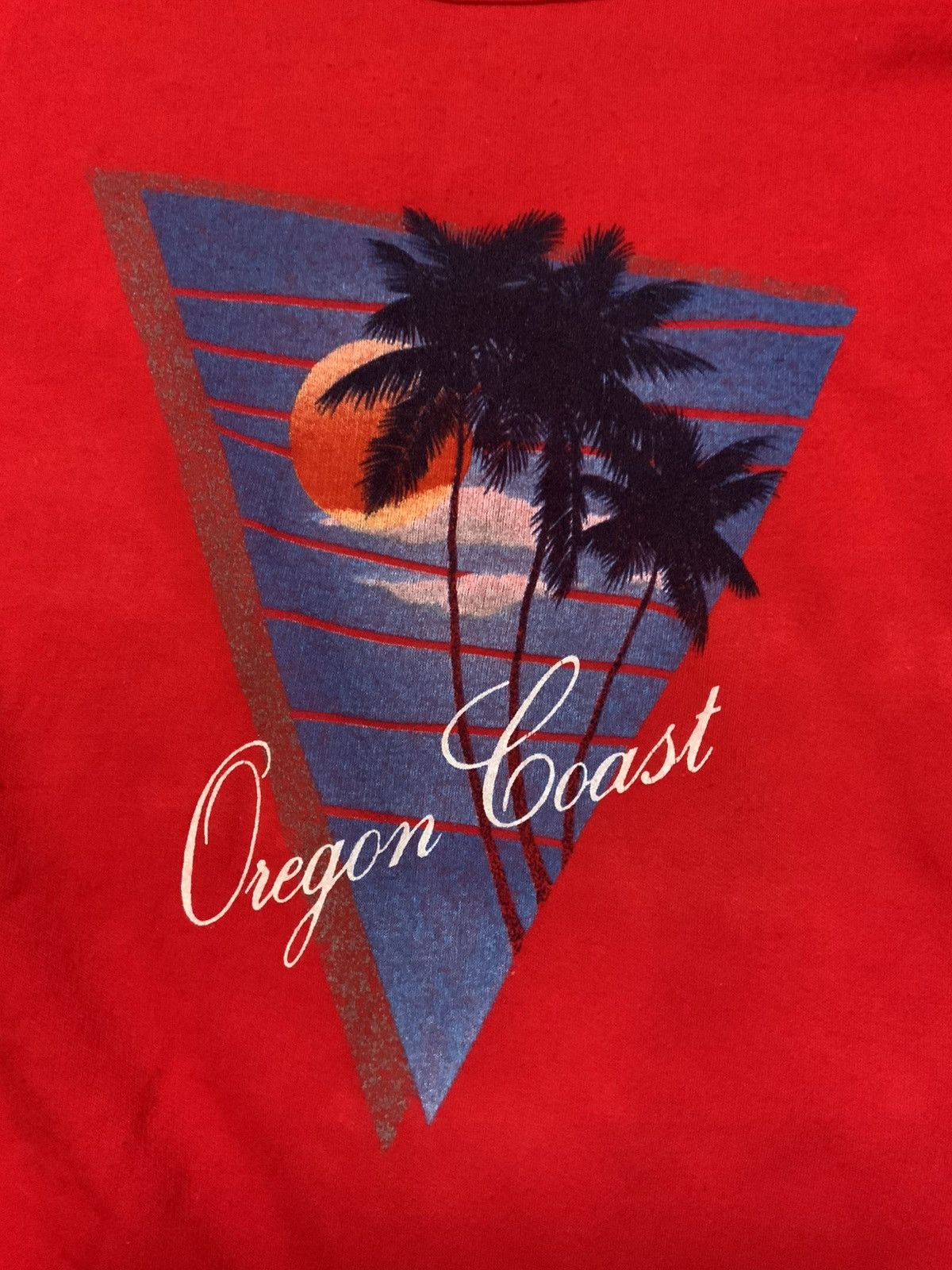 Vintage Vintage 80s Ocean Coast Miami Florida Souvenir Sweatshirt Size US XL / EU 56 / 4 - 9 Thumbnail