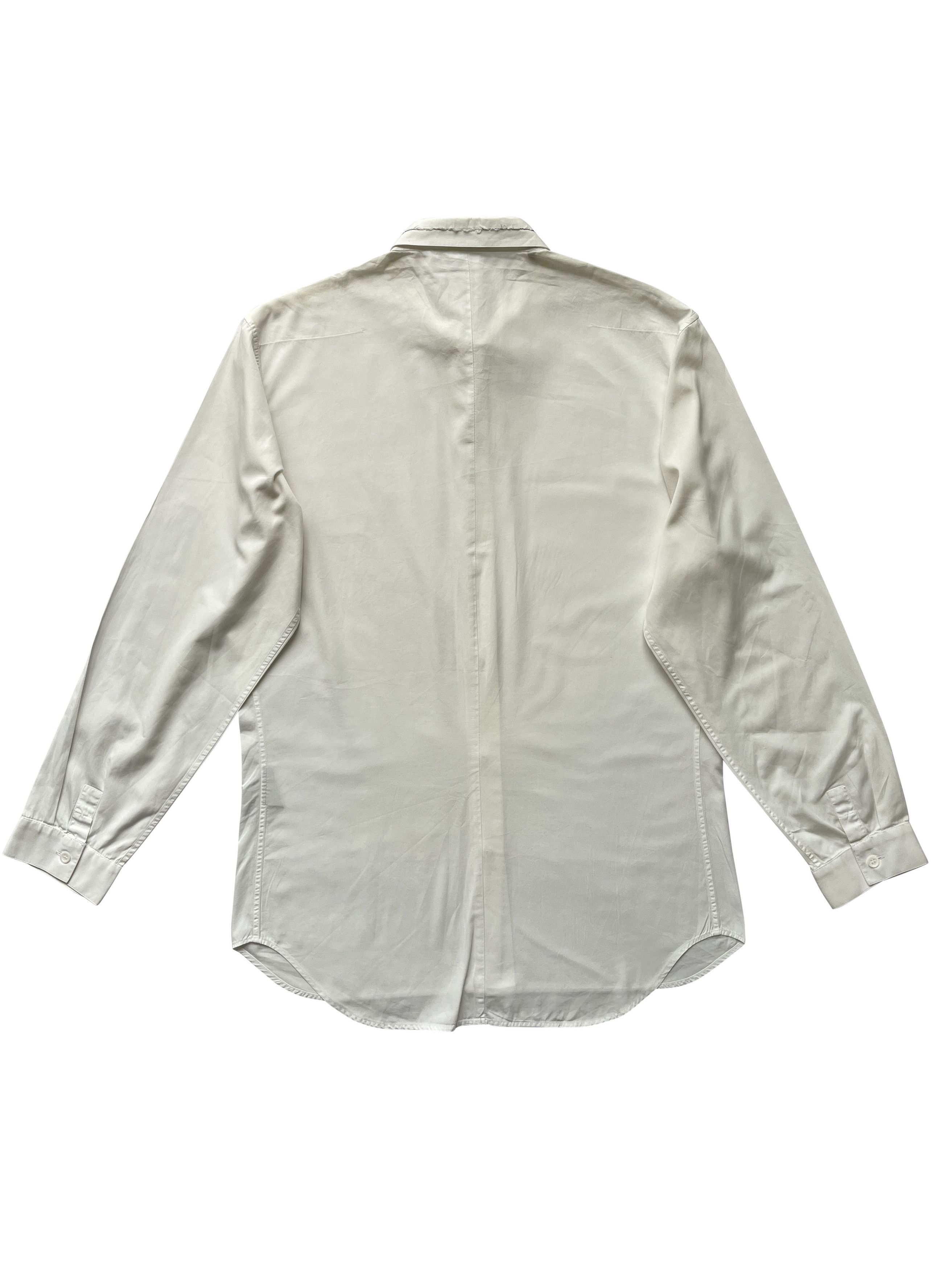Dior ⚡️QUICK SALE⚡️Dior KVA White Button Up Shirt with Detailing Size US L / EU 52-54 / 3 - 2 Thumbnail