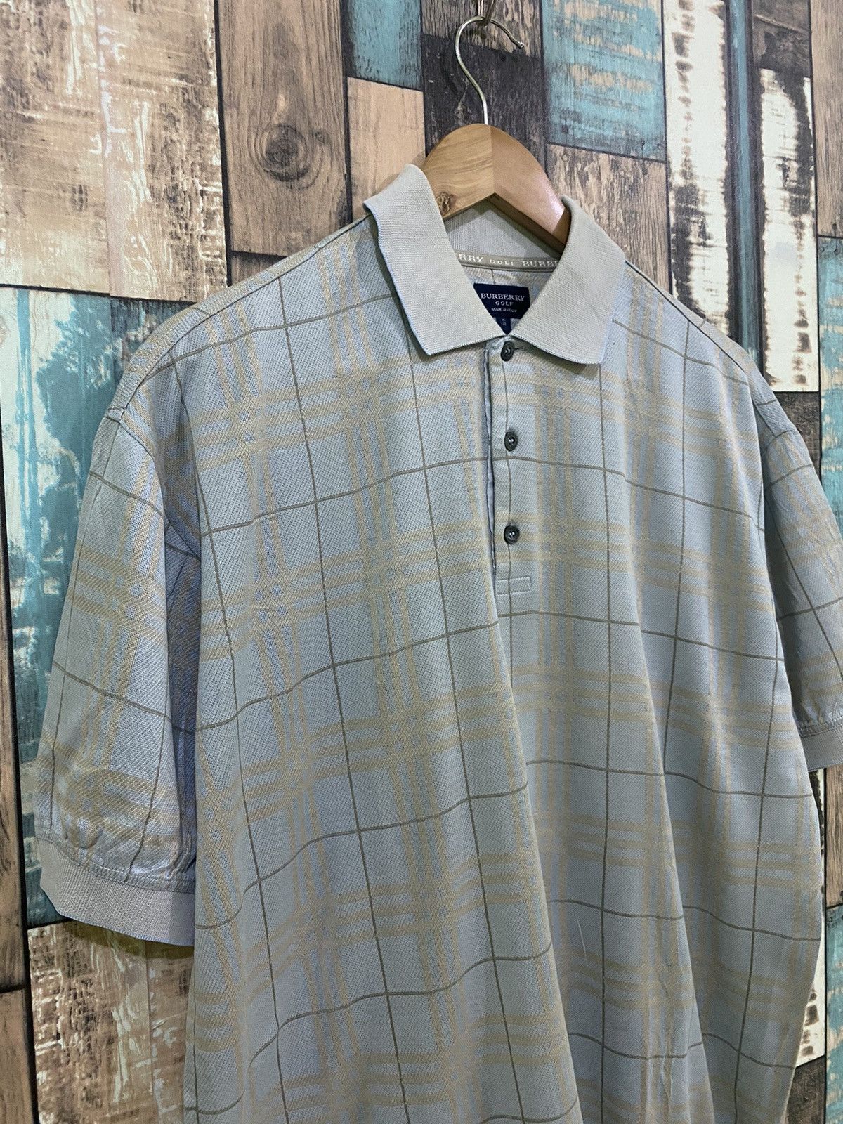 Burberry × Burberry Prorsum Burberry Golf Checkered Polo Shirt Size US S / EU 44-46 / 1 - 2 Thumbnail