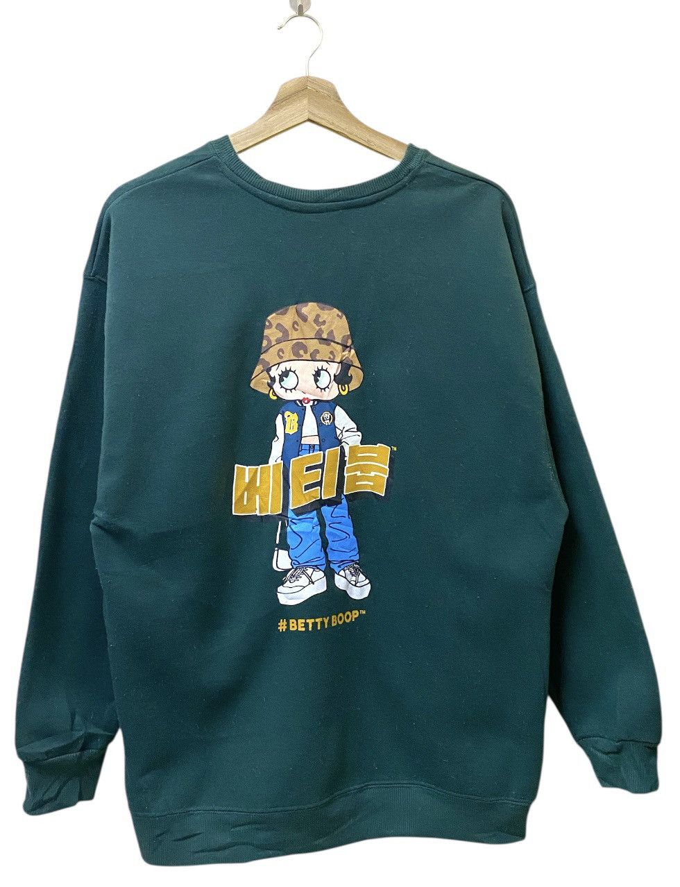 The Unbranded Brand Betty Boop X Denifits Sweatshirt Crewneck Tee Size US L / EU 52-54 / 3 - 2 Thumbnail