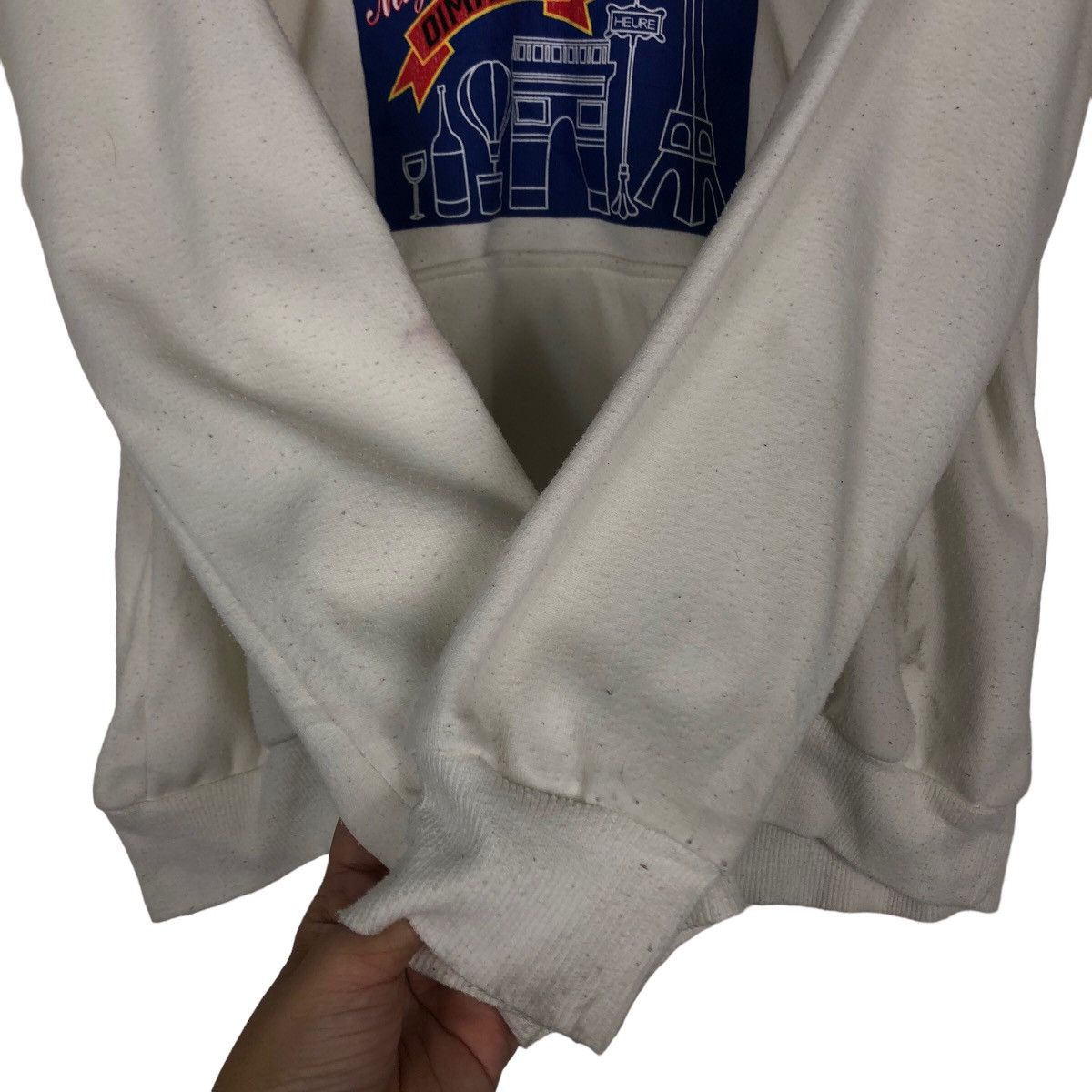 Hysteric Glamour 🔥 Vtg Hoodie Pull Over Paris Program Big Logo Spell Out Size US M / EU 48-50 / 2 - 12 Thumbnail