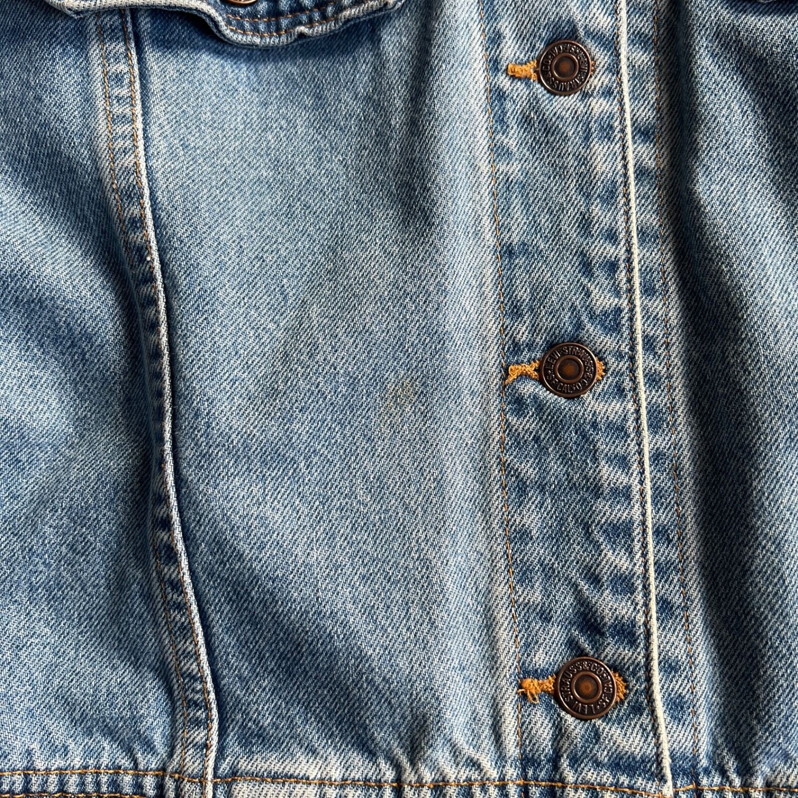 Levi's Levi's USA Made Vintage 90s Blue Denim Jacket 8921AC Co Size M / US 6-8 / IT 42-44 - 6 Thumbnail