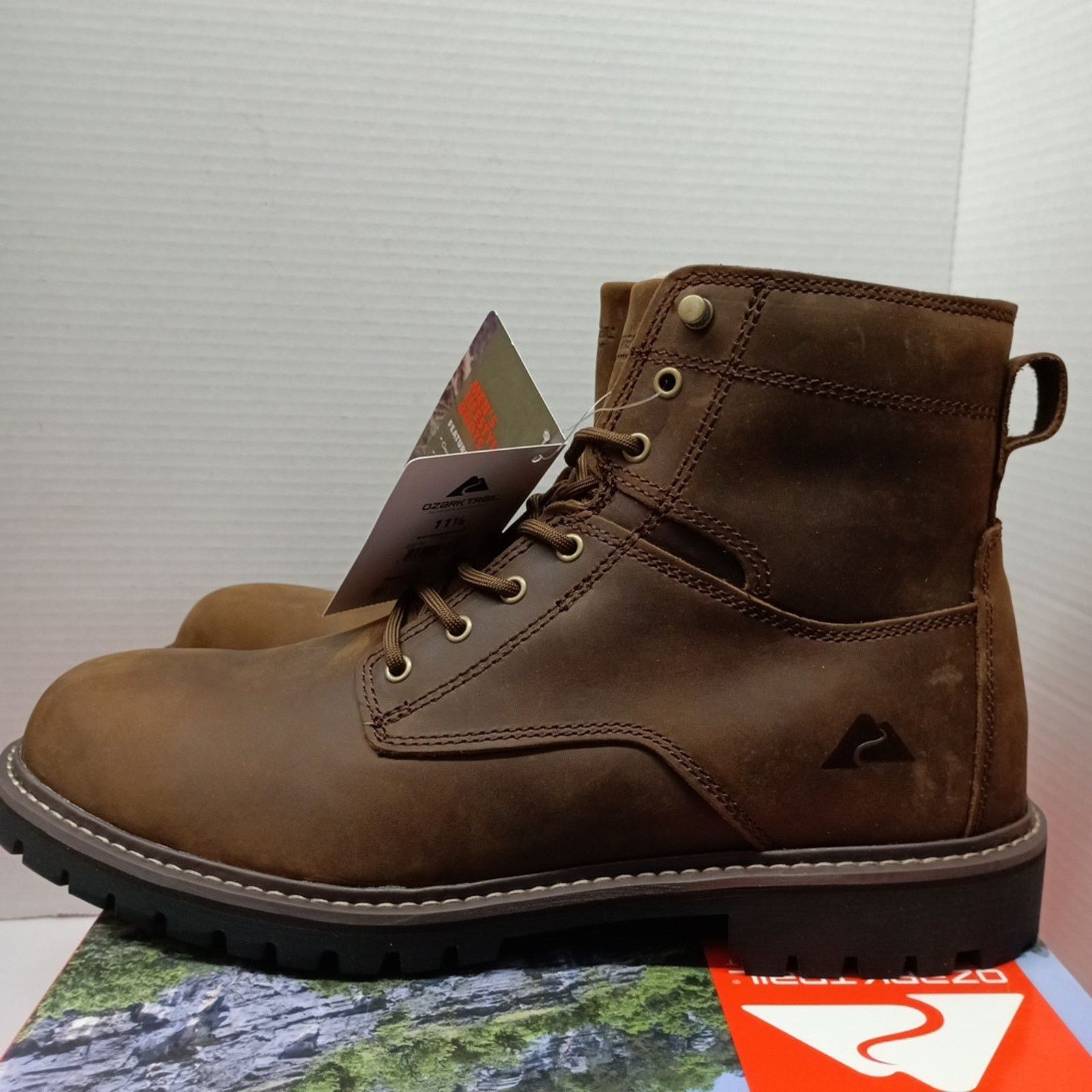 Other Ozark Trail Mens Range Mountain Hiking Boots Size 11.5 Brown Size US 11.5 / EU 44-45 - 3 Thumbnail