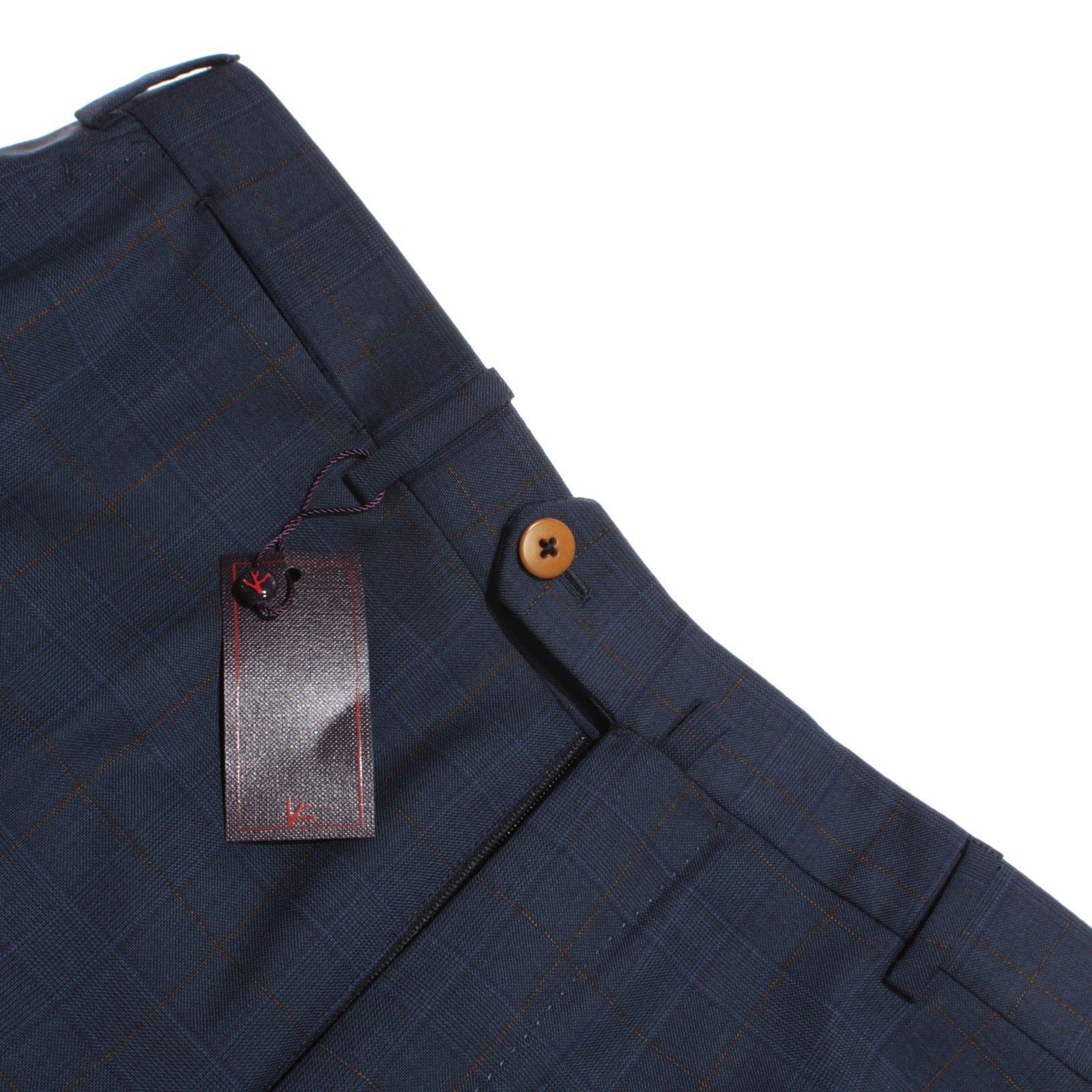 Isaia isaia New with tags Dress Pants Size 34 US In Blue Size US 34 / EU 50 - 1 Thumbnail