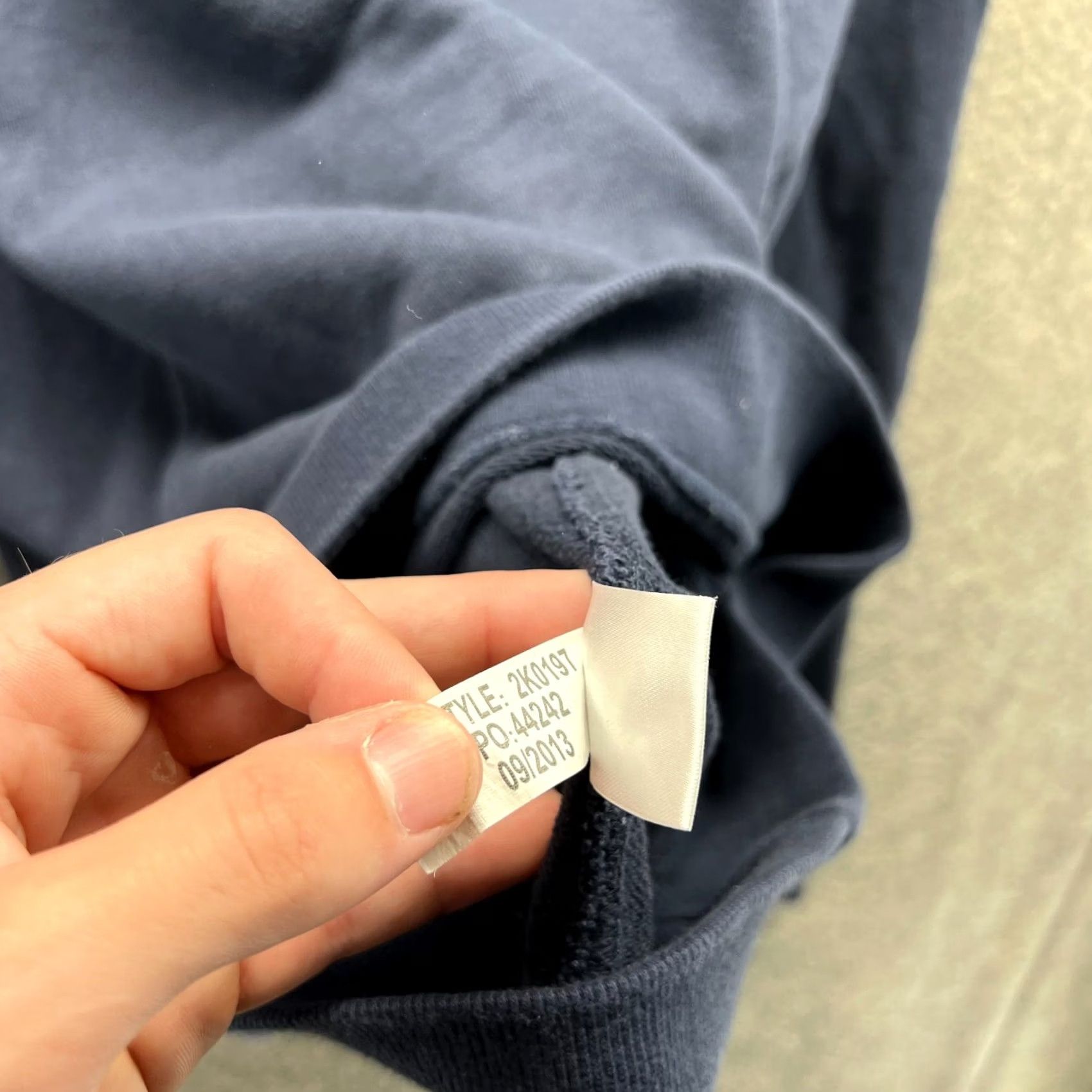 Vineyard Vines VINTAGE Vineyard Vines Sweater Womens XL Blue 1/4 Zip Mock Neck Pullover Shirt 1/4 Zip Regular Fit Crew Neck Boycott? Size XL / US 12-14 / IT 48-50 - 7 Thumbnail