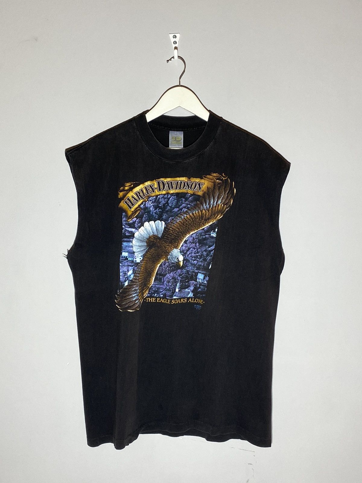 Harley Davidson × Vintage Vintage 1989 3D Emblem Harley Davidson Miluwaukee Size US XL / EU 56 / 4 - 1 Thumbnail