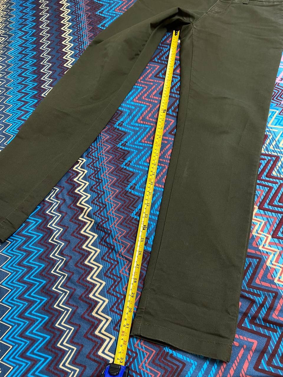 Carhartt vintage jeans pants Y2K Carhartt WIP logo streetwear Size US 31 - 10 Thumbnail