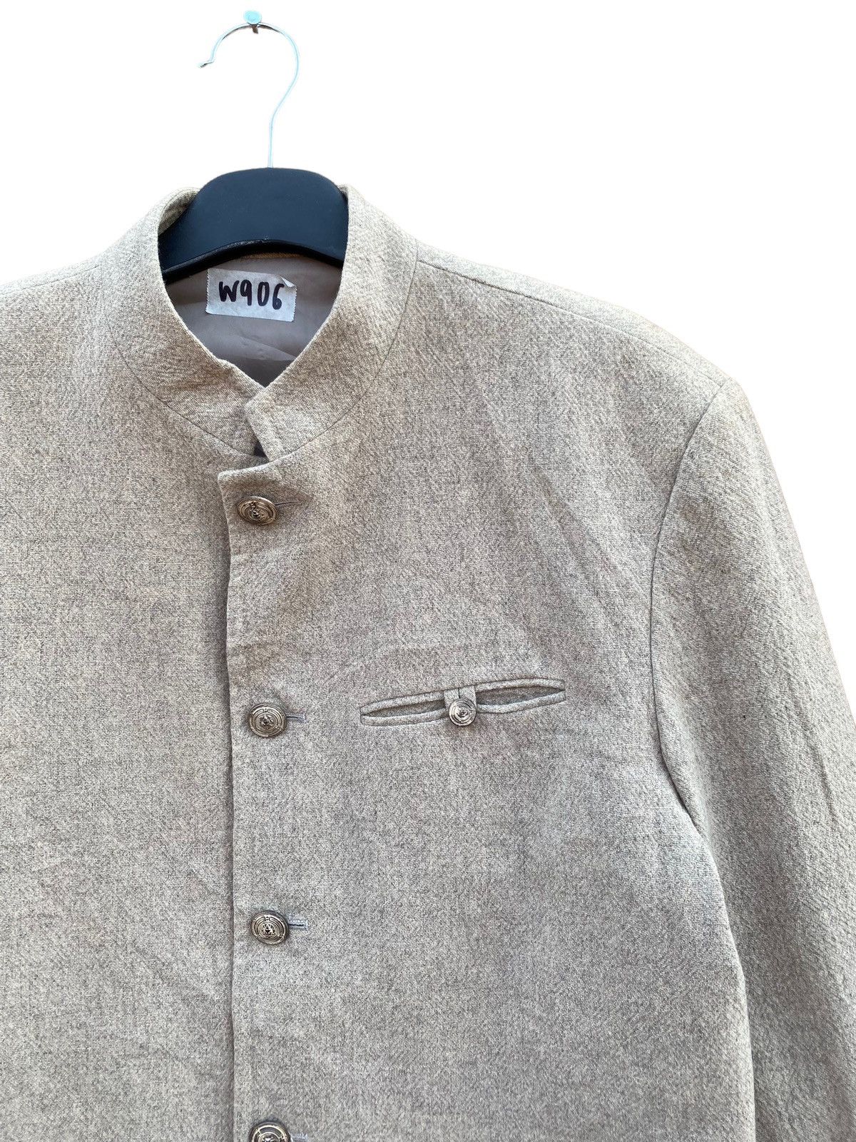 Japanese Brand VINTAGE JUNMEN ROUNDCOLLAR JACKET Size US M / EU 48-50 / 2 - 6 Thumbnail