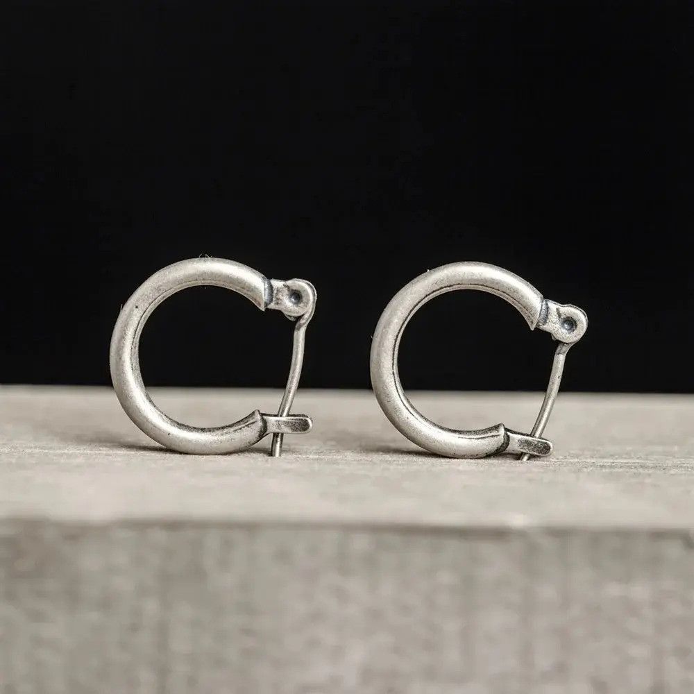 Jewelry Circle Hoop Earrings Ear Jewelry Gift Size ONE SIZE - 1 Thumbnail