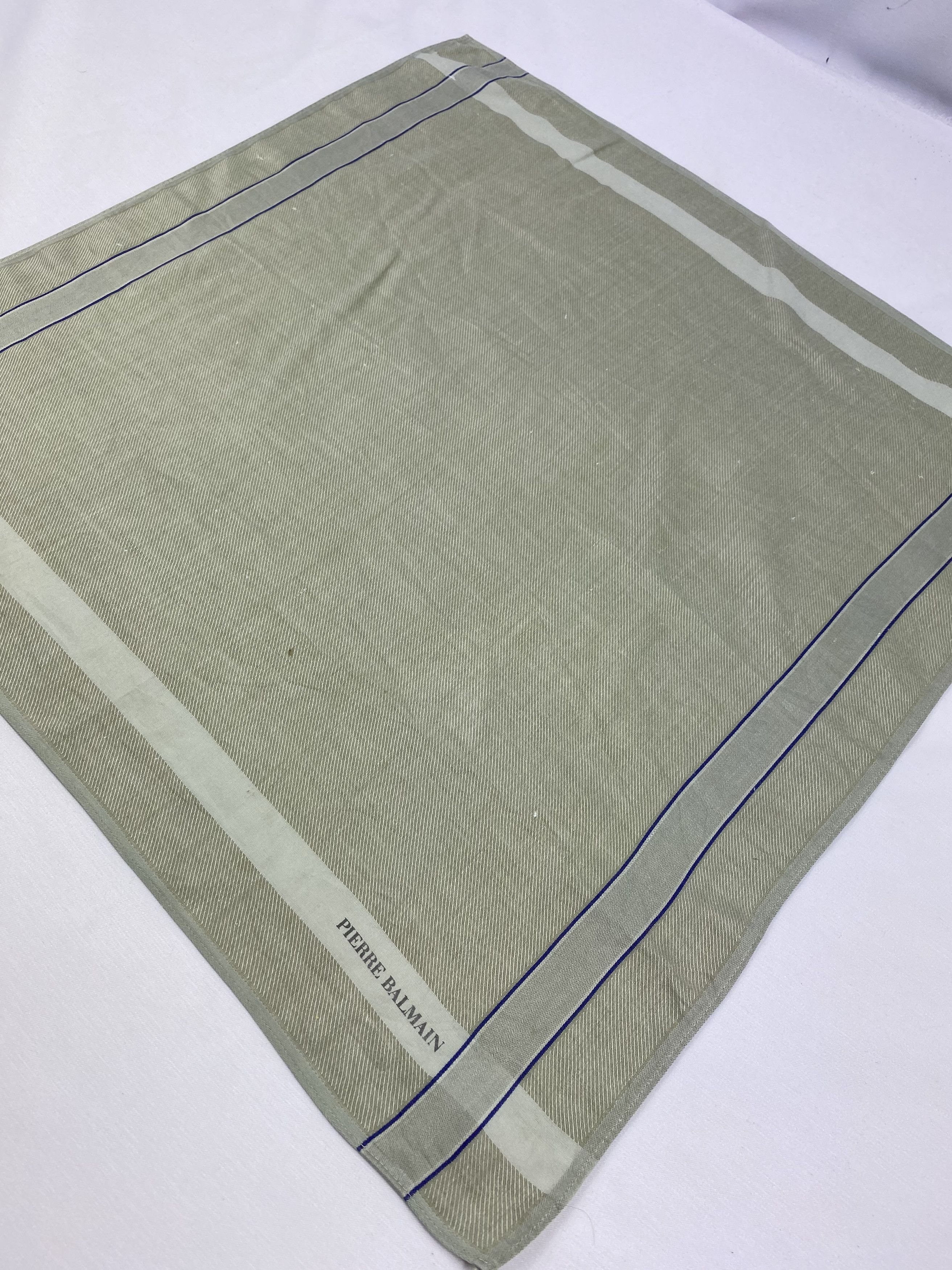 Pierre Balmain × Vintage Pierre Balmain Handkerchief / Bandana / Neckerchief Size ONE SIZE - 4 Thumbnail