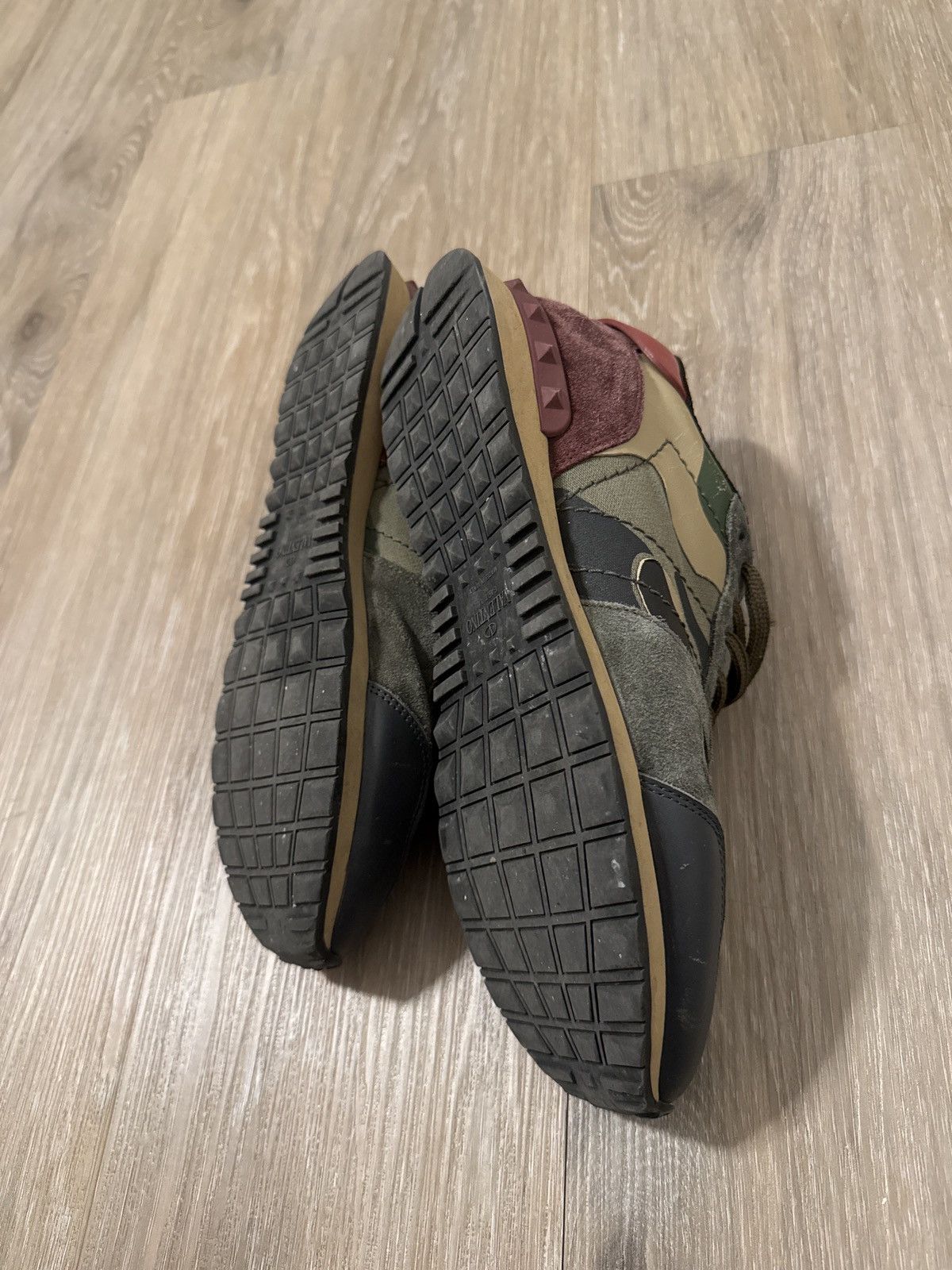 Valentino CAMOUFLAGE ROCKRUNNER SNEAKERS Size US 10.5 / EU 43-44 - 4 Thumbnail