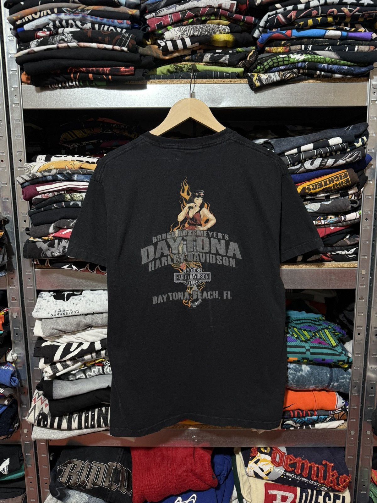 Harley Davidson Vintage 2014 Bruce Rossmeyer’s Harley Davidson T-Shirt Y2K Size US L / EU 52-54 / 3 - 1 Thumbnail