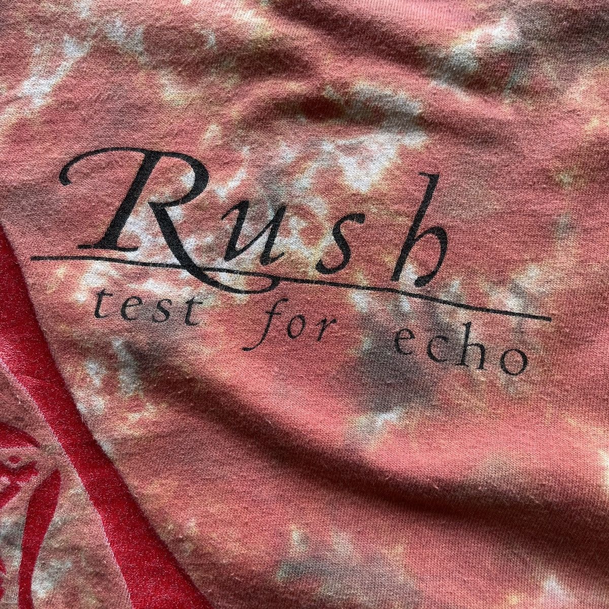 Vintage Tie Dye Vintage Rush Test For Echo 1996-1997 Tour Tees Size US XL / EU 56 / 4 - 15 Thumbnail