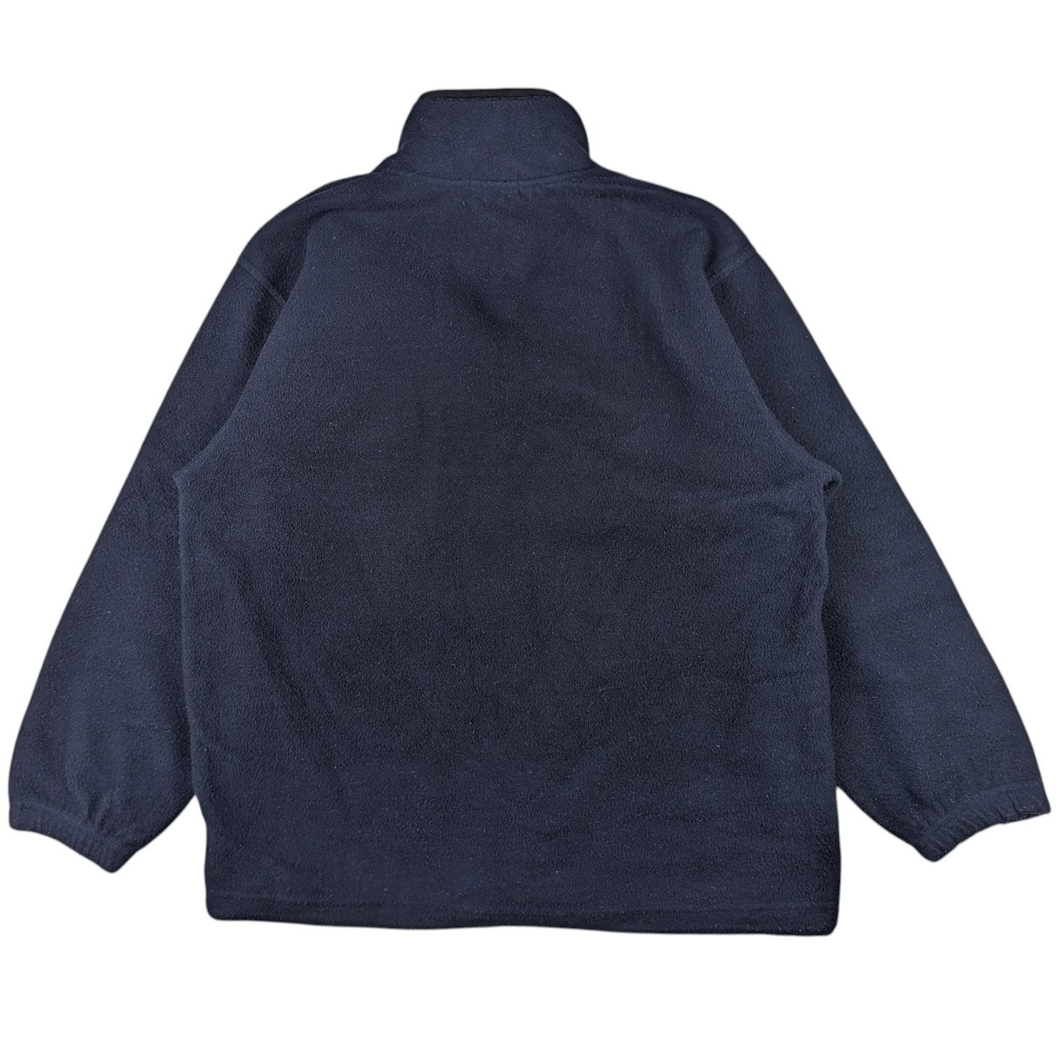 Japanese Brand 90's UNIQLO Blue Blank Plain Sherpa Fleece Sweatshirt Size US M / EU 48-50 / 2 - 9 Thumbnail