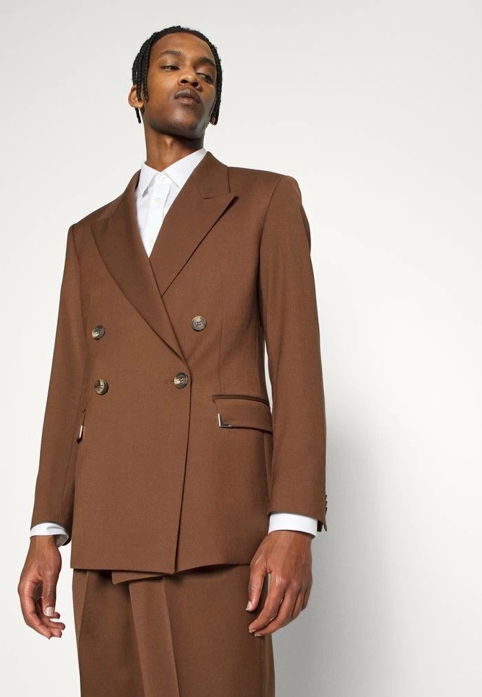 Han Kjobenhavn !DS! AW22 Han Kjobenhavn Boxy Suit Brown Suit Size 44R - 7 Thumbnail