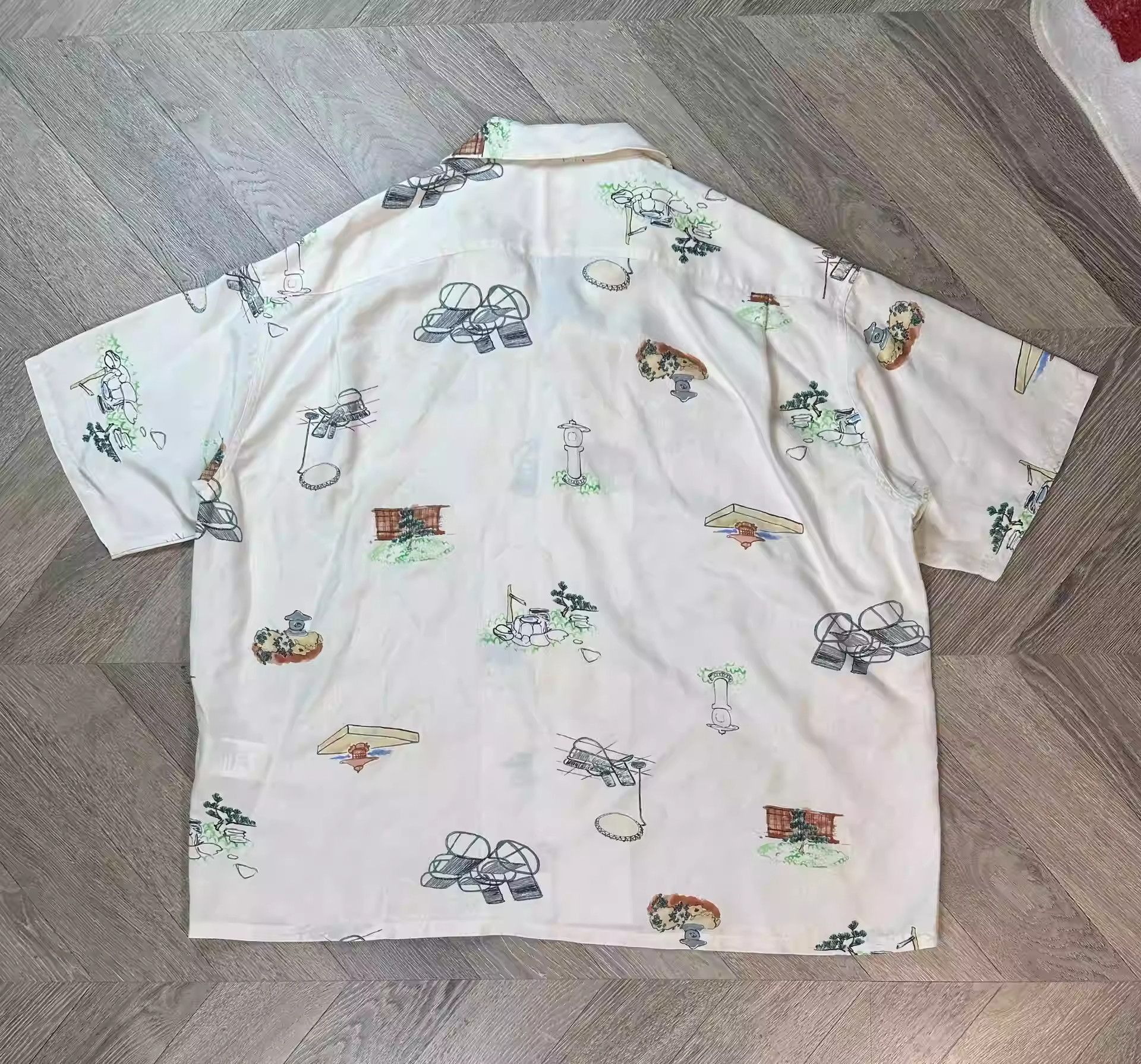 Visvim VISVIM 21SS WALLIS SHIRT S/S GARDEN-2506 Size US L / EU 52-54 / 3 - 4 Thumbnail