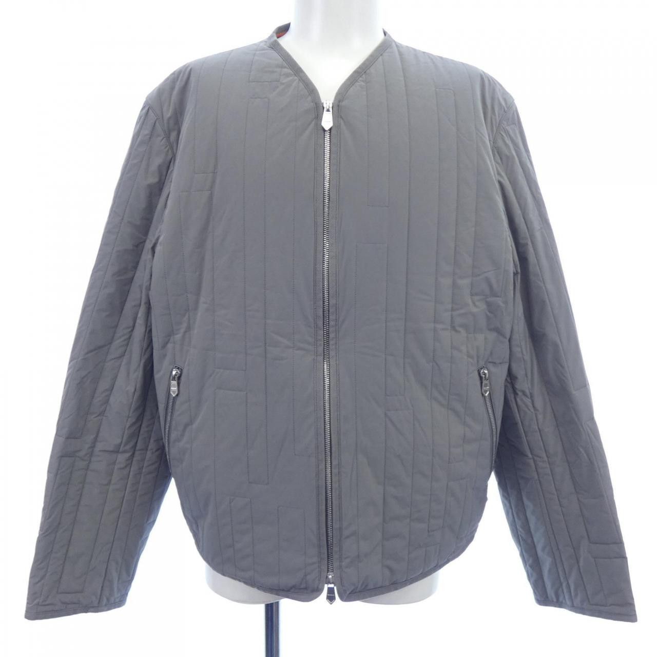 Hermes Hermes Hermes Wool Jacket Textile Outerwear DUTY FREE for USA Size ONE SIZE - 1 Thumbnail