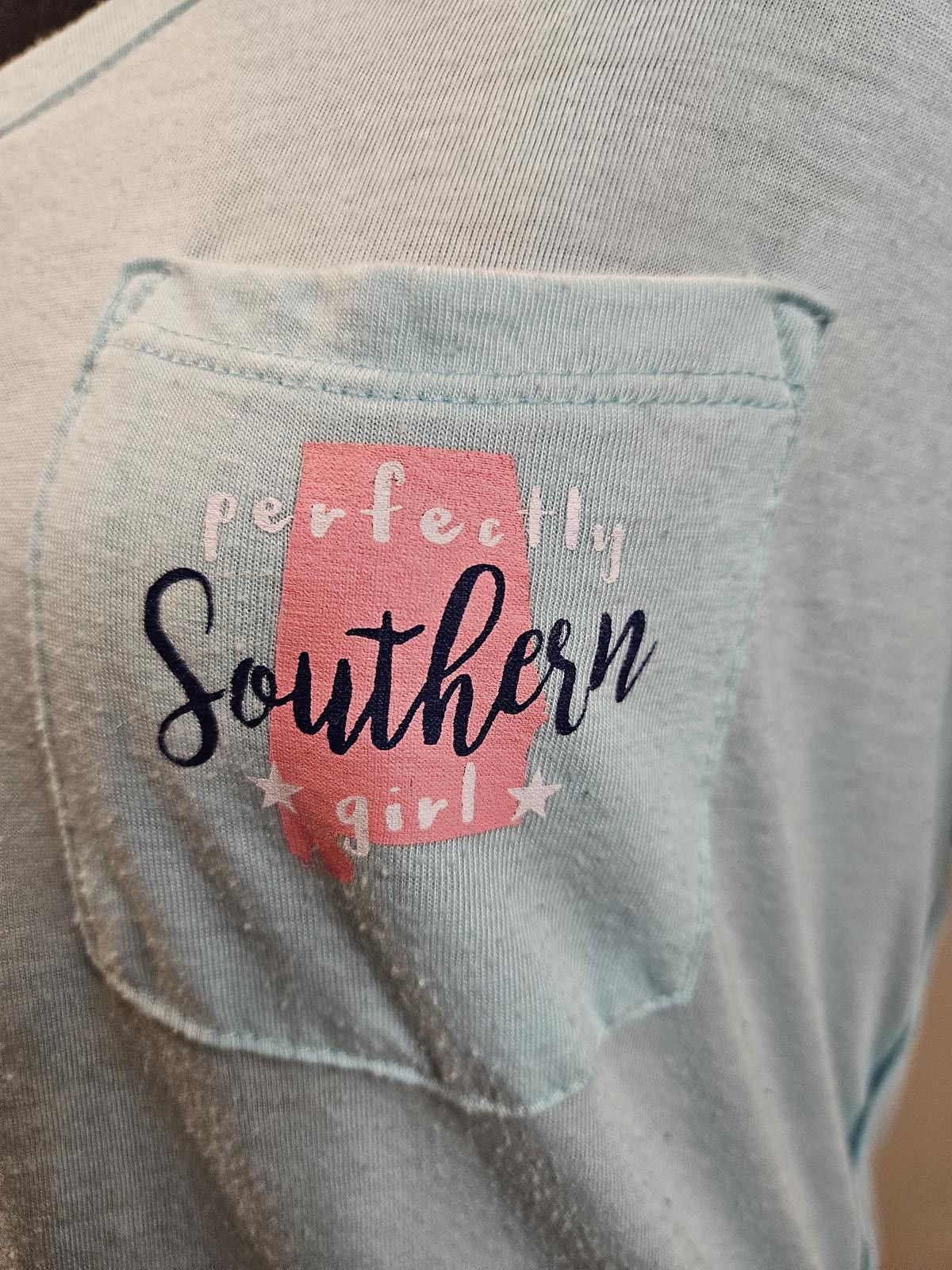 Designer Red Camel Southern Pride Tee -Perfectly Southern Girl #178 Size XL / US 12-14 / IT 48-50 - 3 Thumbnail