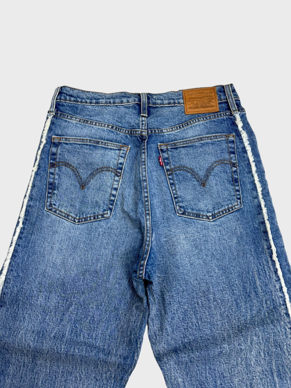 Levi's × Levi's Vintage Clothing Levi's 501 Ribcage Butterfly Button Reconstructed Jeans Size US 30 / EU 46 - 10 Thumbnail